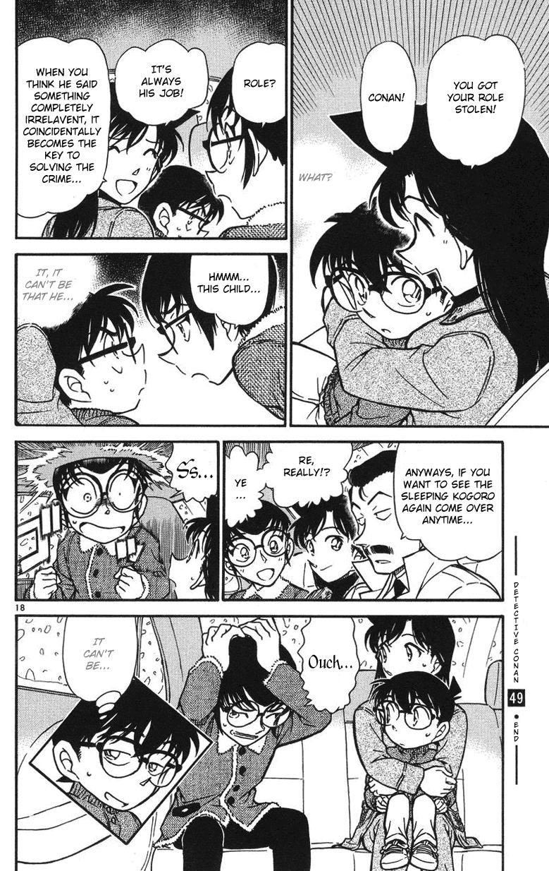 Detective Conan Chapter 510 page 18 - Chapter 510: The Fake Love