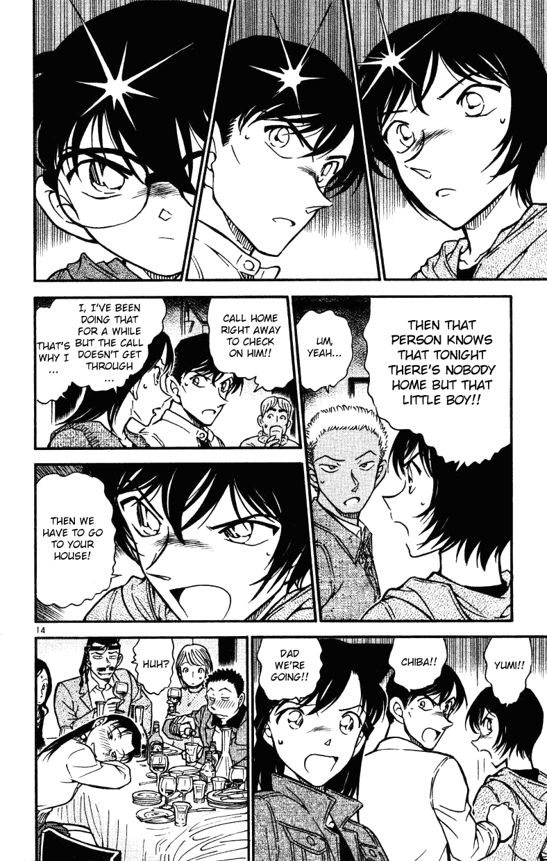 Detective Conan Chapter 511 page 14 - Chapter 511: The Uptight Party