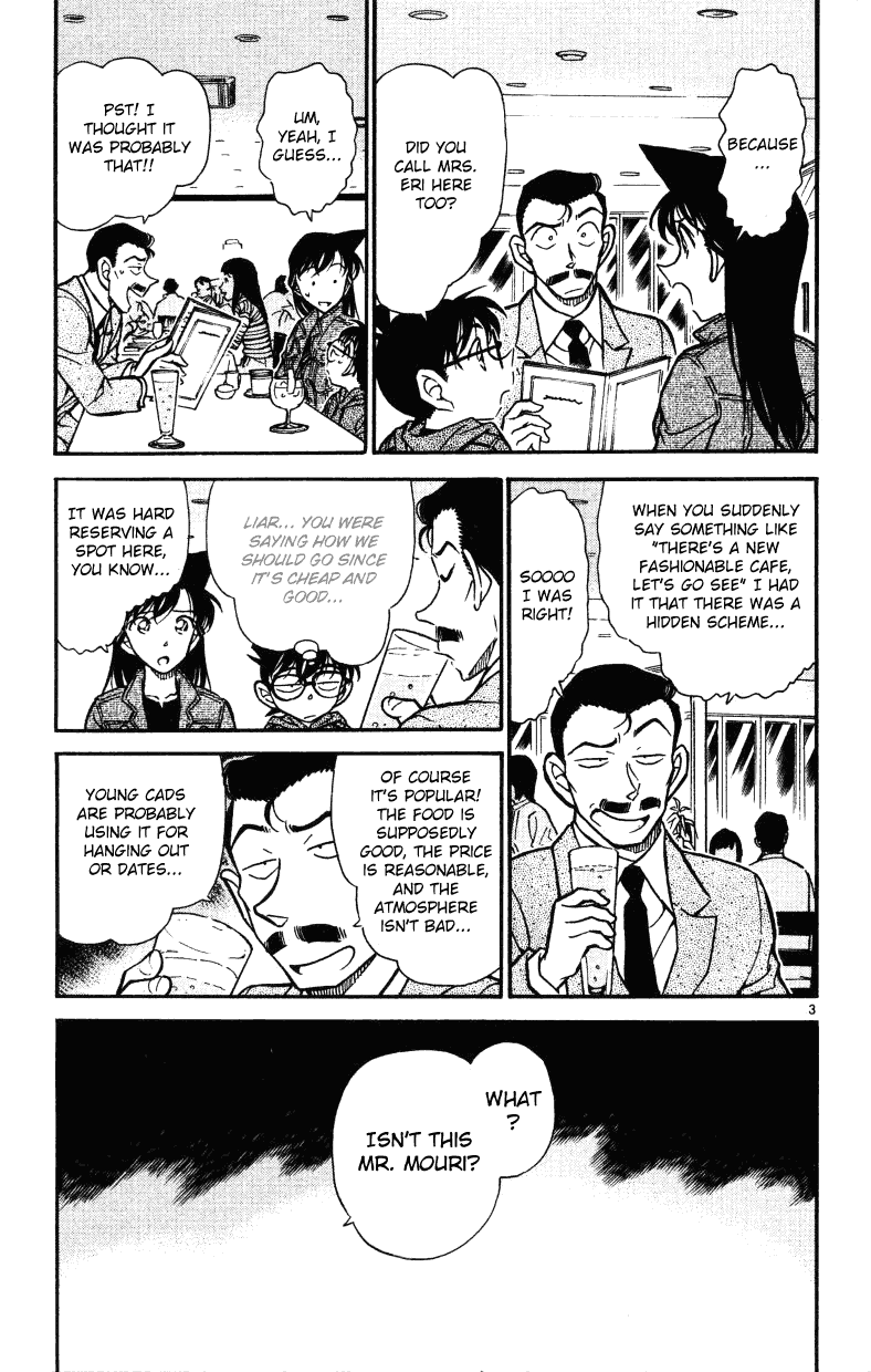 Detective Conan Chapter 511 page 3 - Chapter 511: The Uptight Party