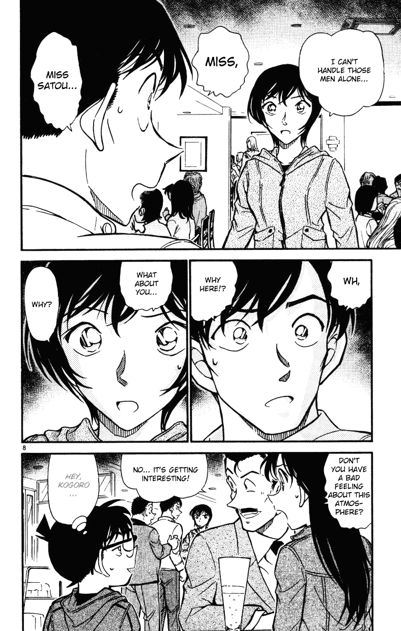 Detective Conan Chapter 511 page 8 - Chapter 511: The Uptight Party
