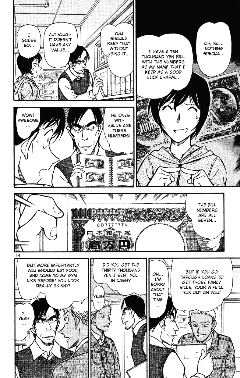 Detective Conan Chapter 512 page 14 - Chapter 512: The Secret Visit