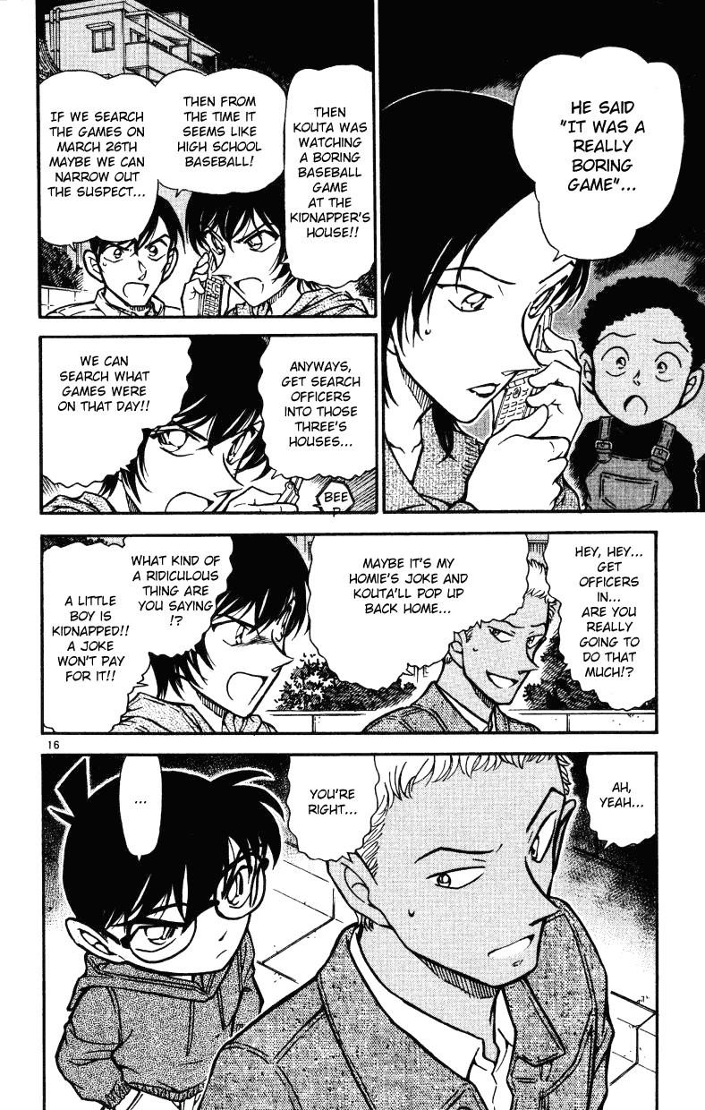 Detective Conan Chapter 512 page 16 - Chapter 512: The Secret Visit