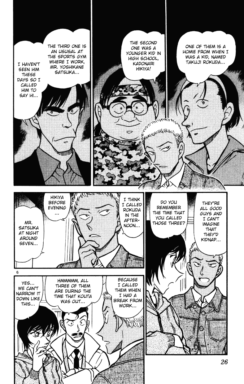 Detective Conan Chapter 512 page 6 - Chapter 512: The Secret Visit