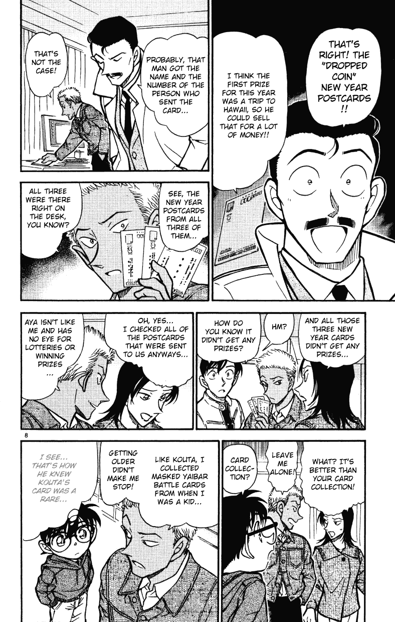 Detective Conan Chapter 512 page 8 - Chapter 512: The Secret Visit