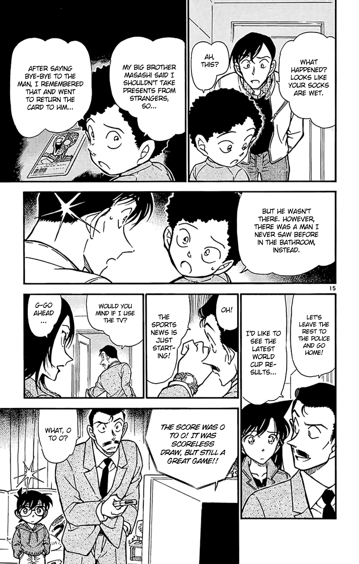 Detective Conan Chapter 513 page 16 - Chapter 513: Boring Game