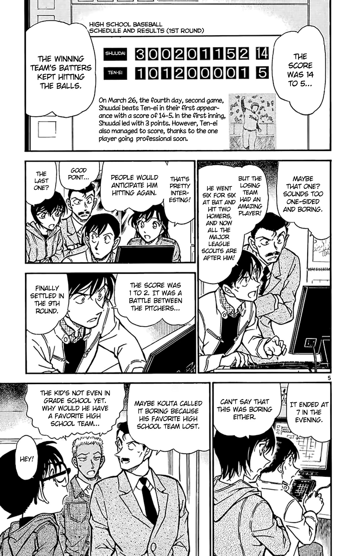 Detective Conan Chapter 513 page 6 - Chapter 513: Boring Game