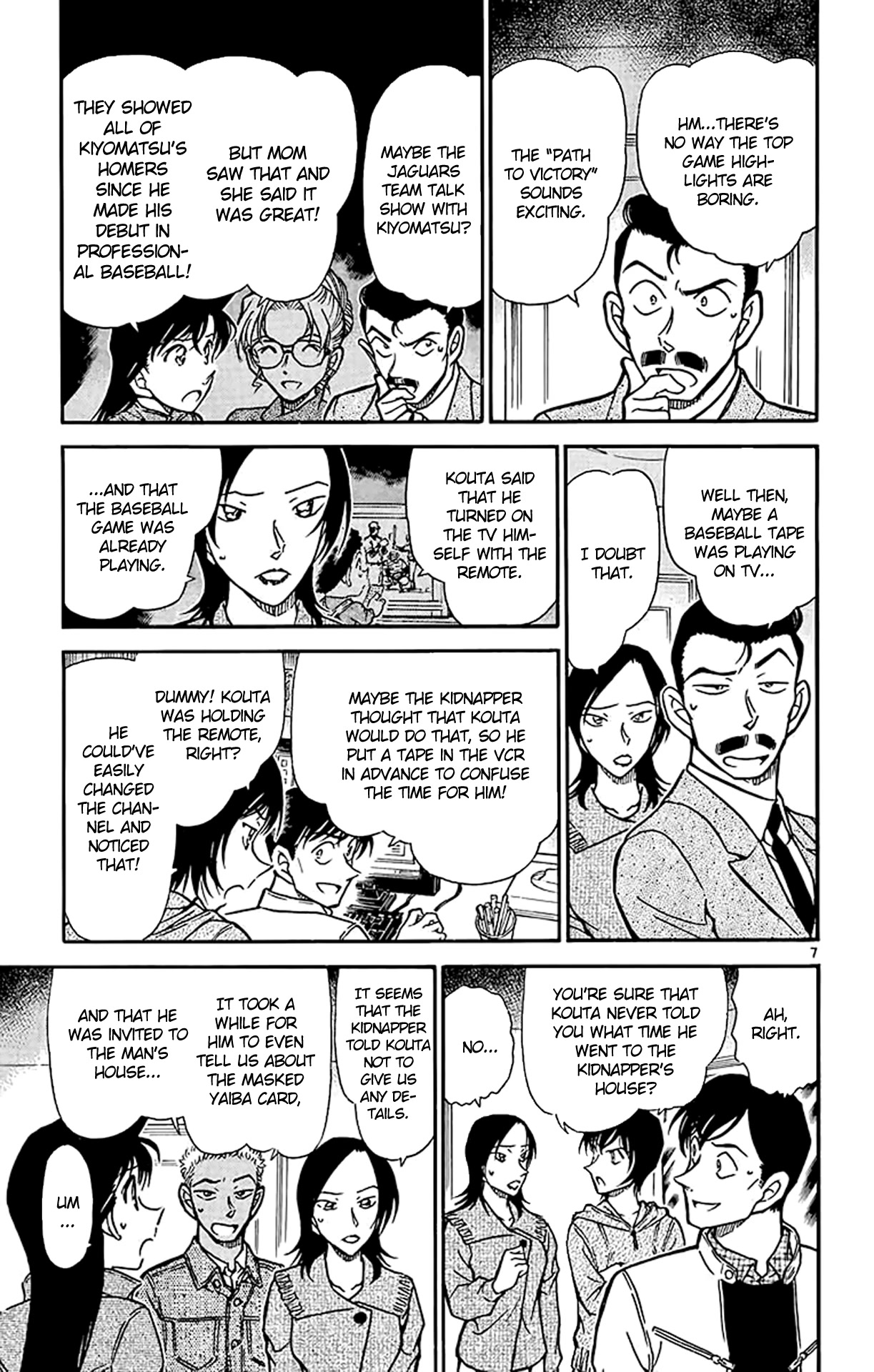 Detective Conan Chapter 513 page 8 - Chapter 513: Boring Game
