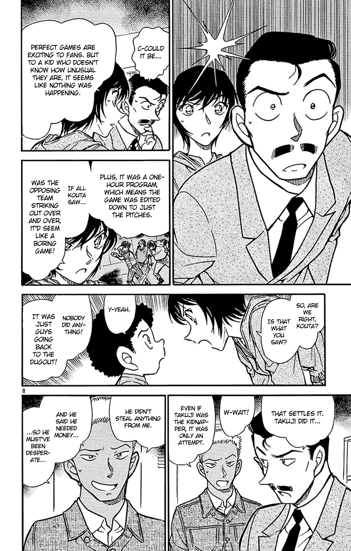 Detective Conan Chapter 514 page 9 - Chapter 514: Big Win