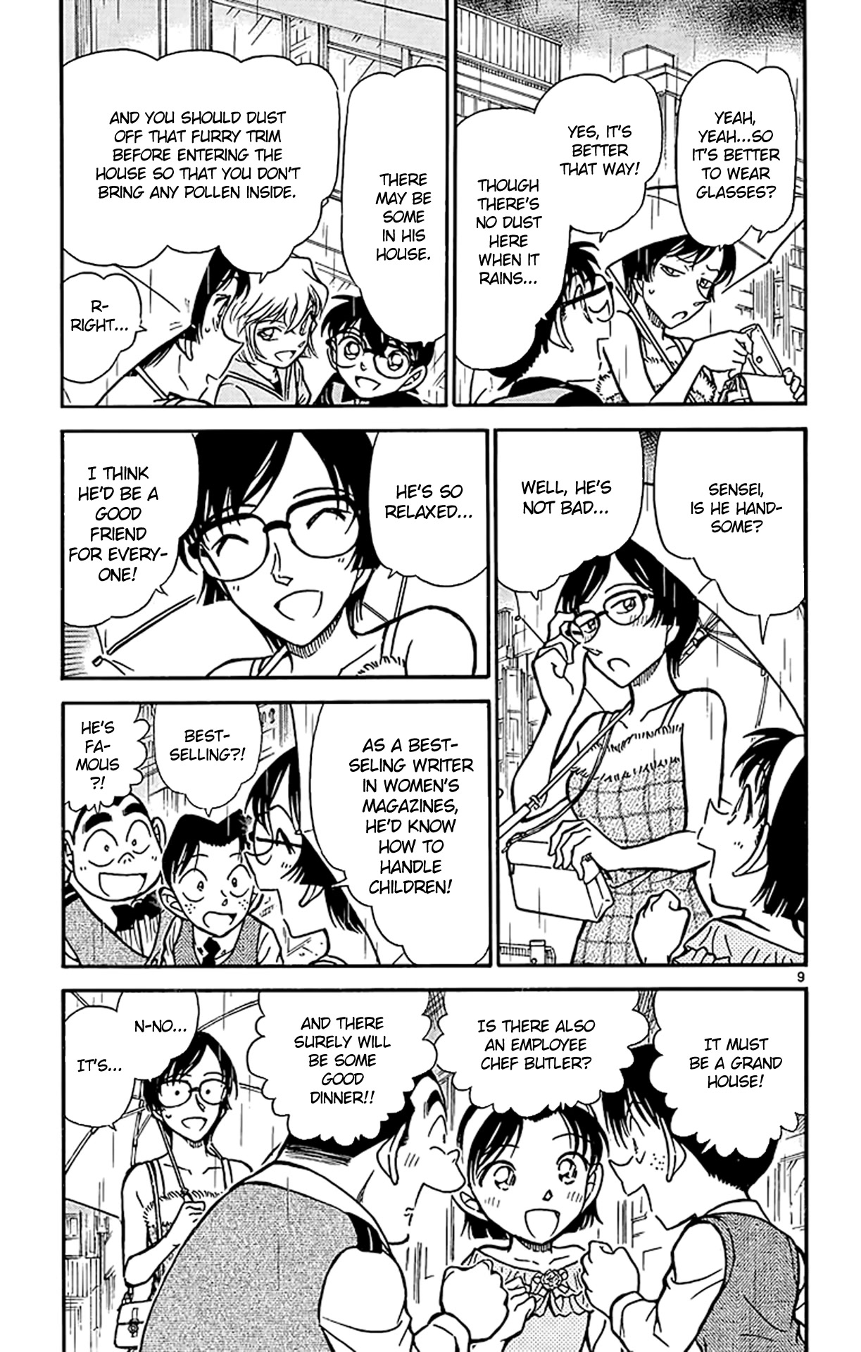Detective Conan Chapter 515 page 10 - Chapter 515: Exciting Interview
