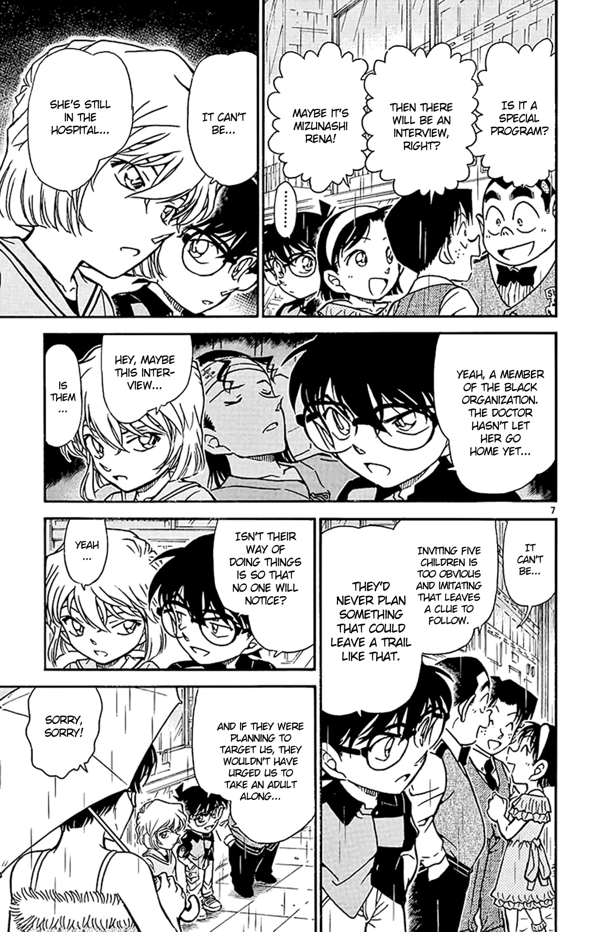 Detective Conan Chapter 515 page 8 - Chapter 515: Exciting Interview