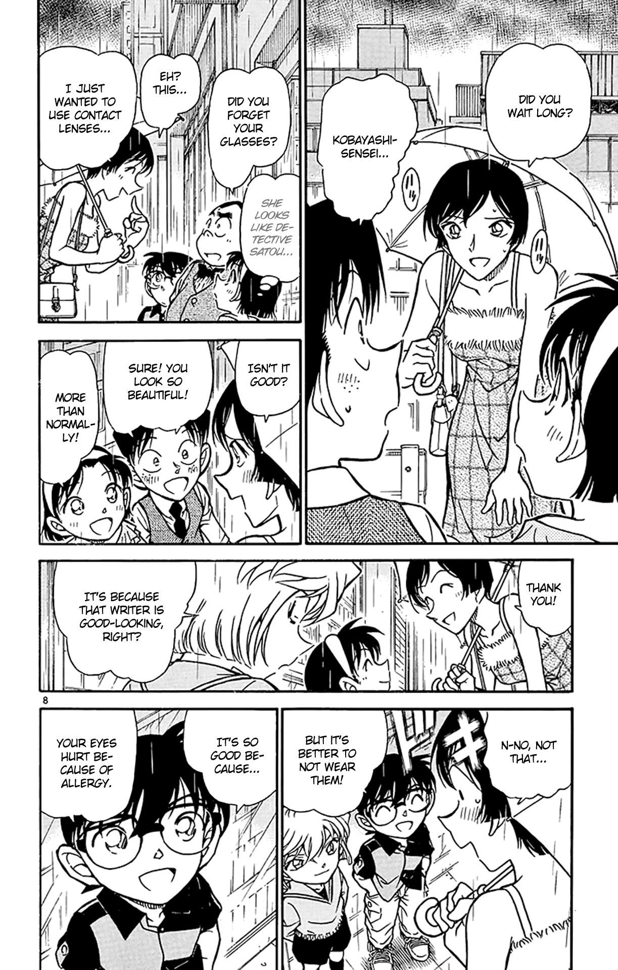 Detective Conan Chapter 515 page 9 - Chapter 515: Exciting Interview