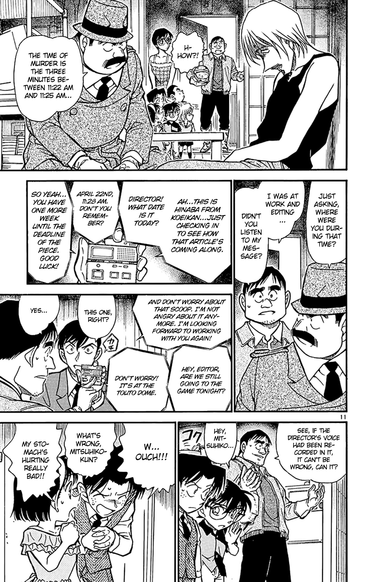 Detective Conan Chapter 517 page 12 - Chapter 517: The Detective Boys