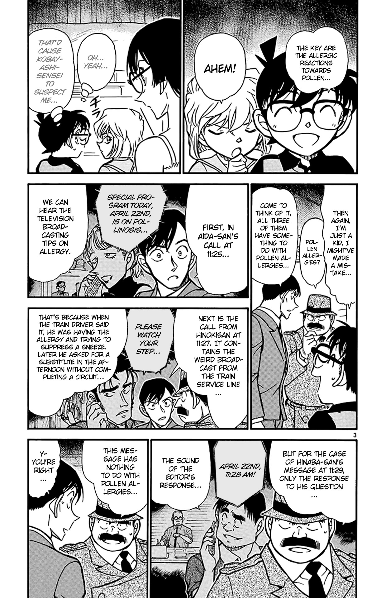 Detective Conan Chapter 517 page 4 - Chapter 517: The Detective Boys