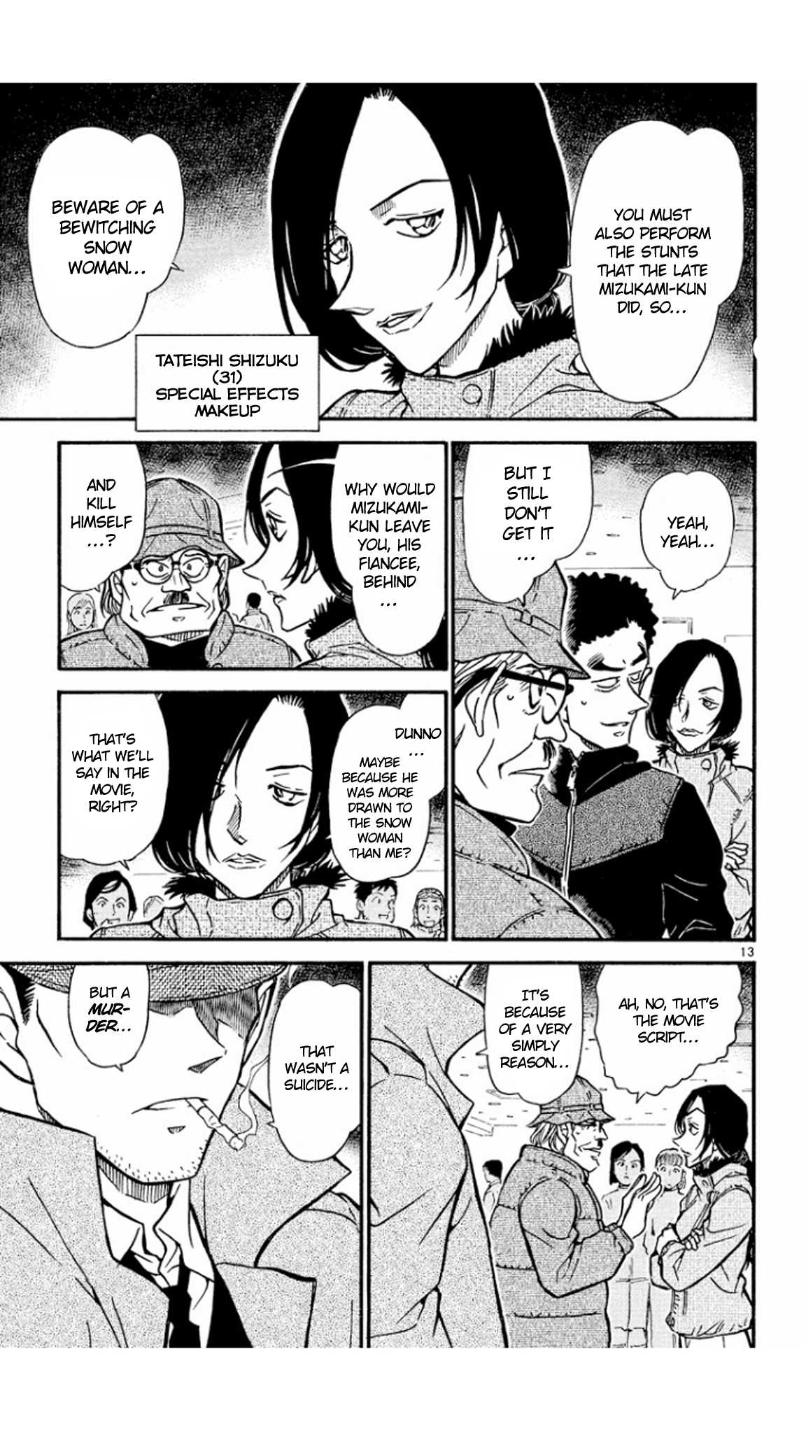 Detective Conan Chapter 518 page 14 - Chapter 518: Heiji's Memories