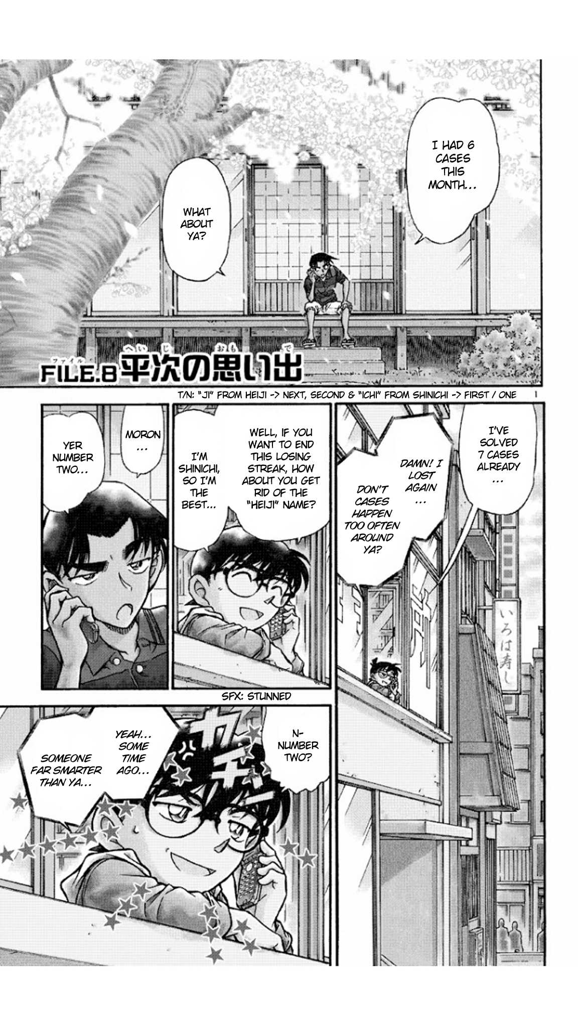 Detective Conan Chapter 518 page 2 - Chapter 518: Heiji's Memories