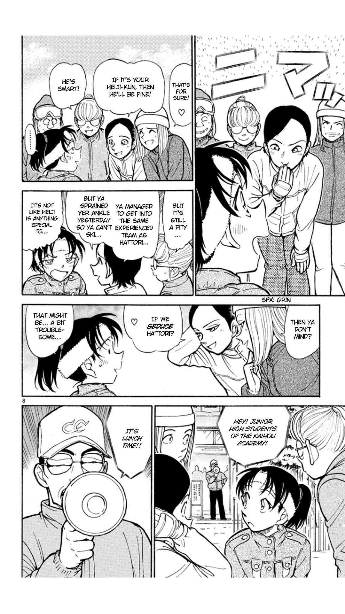 Detective Conan Chapter 518 page 9 - Chapter 518: Heiji's Memories