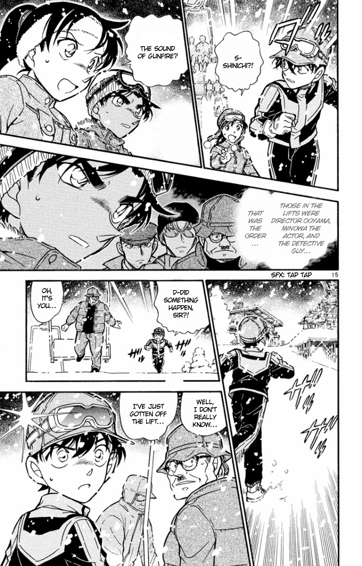 Detective Conan Chapter 519 page 16 - Chapter 519: The Snow Woman's Plot
