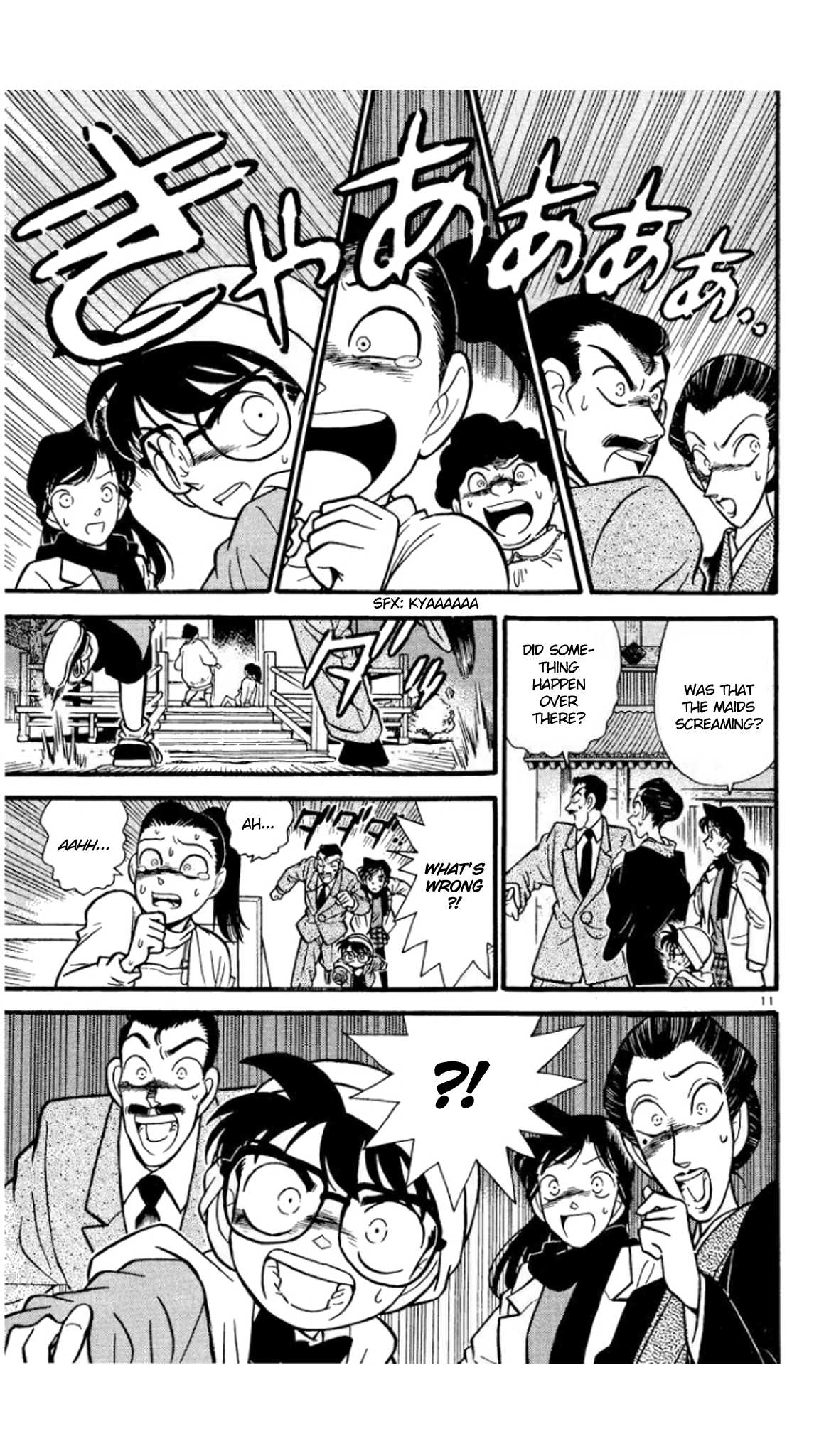 Detective Conan Chapter 52 page 12 - Chapter 52: Three Visitors?