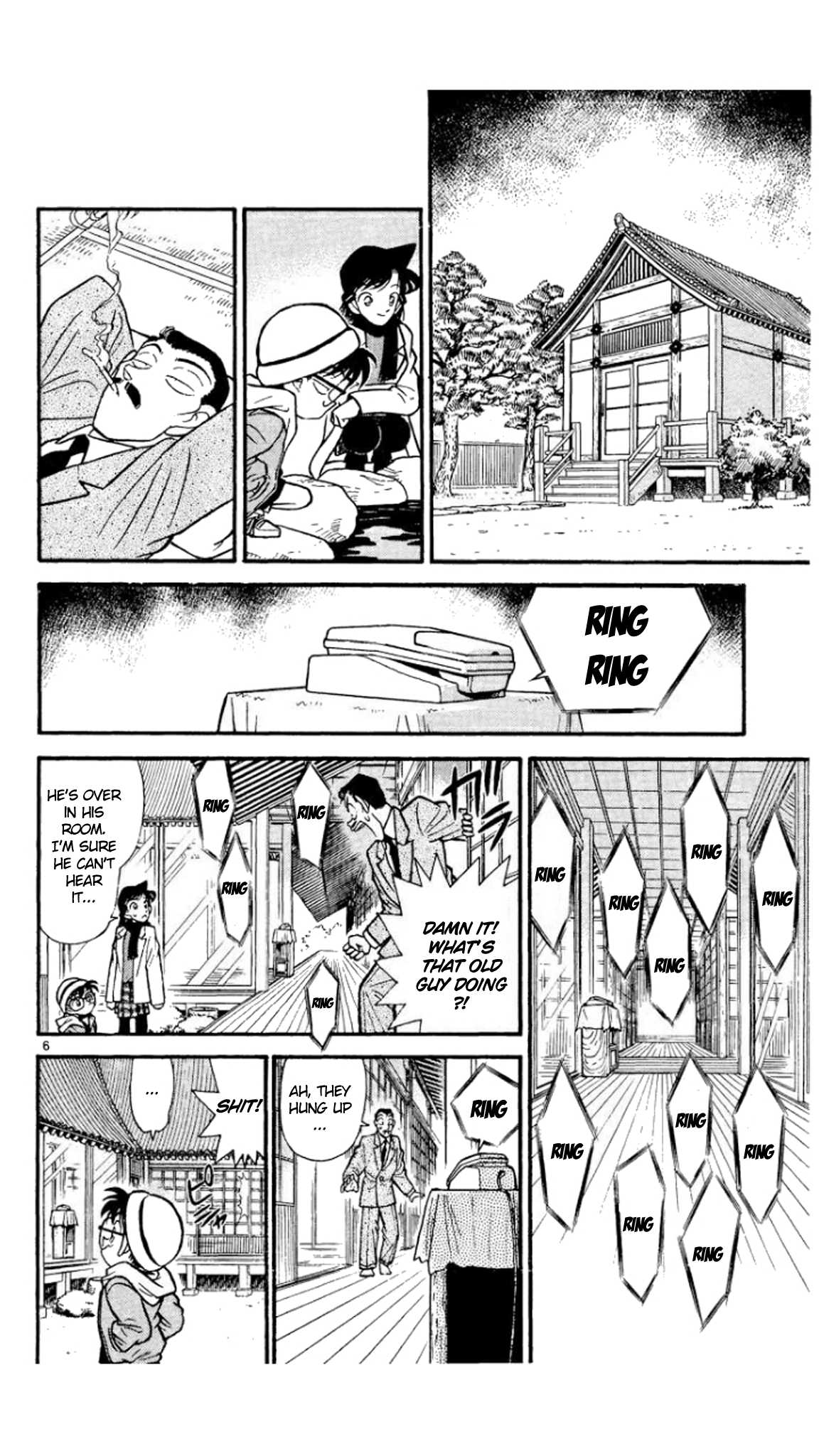 Detective Conan Chapter 52 page 7 - Chapter 52: Three Visitors?