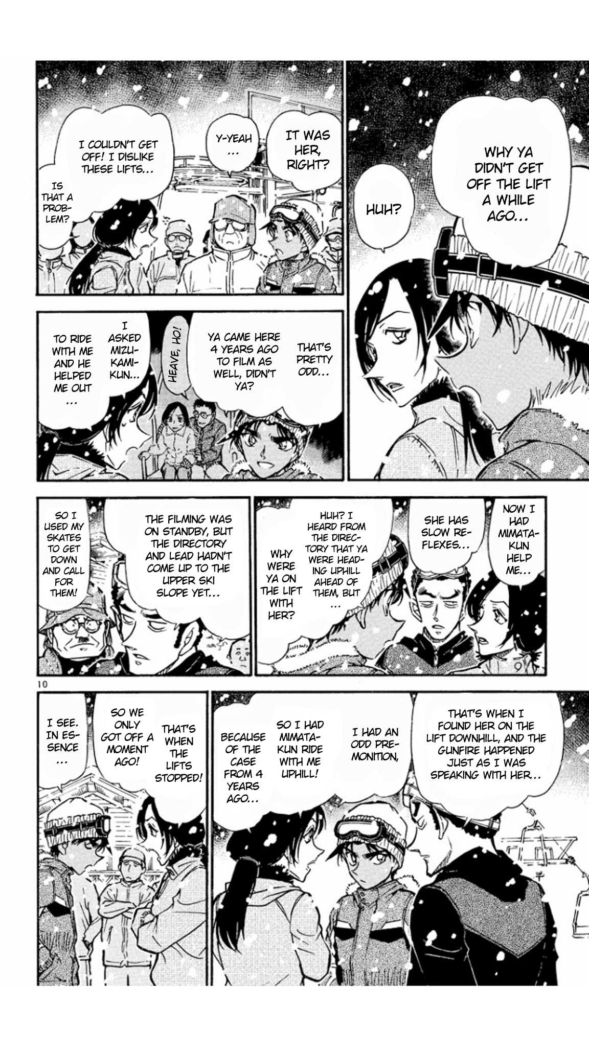 Detective Conan Chapter 520 page 11 - Chapter 520: The Mysterious Lift