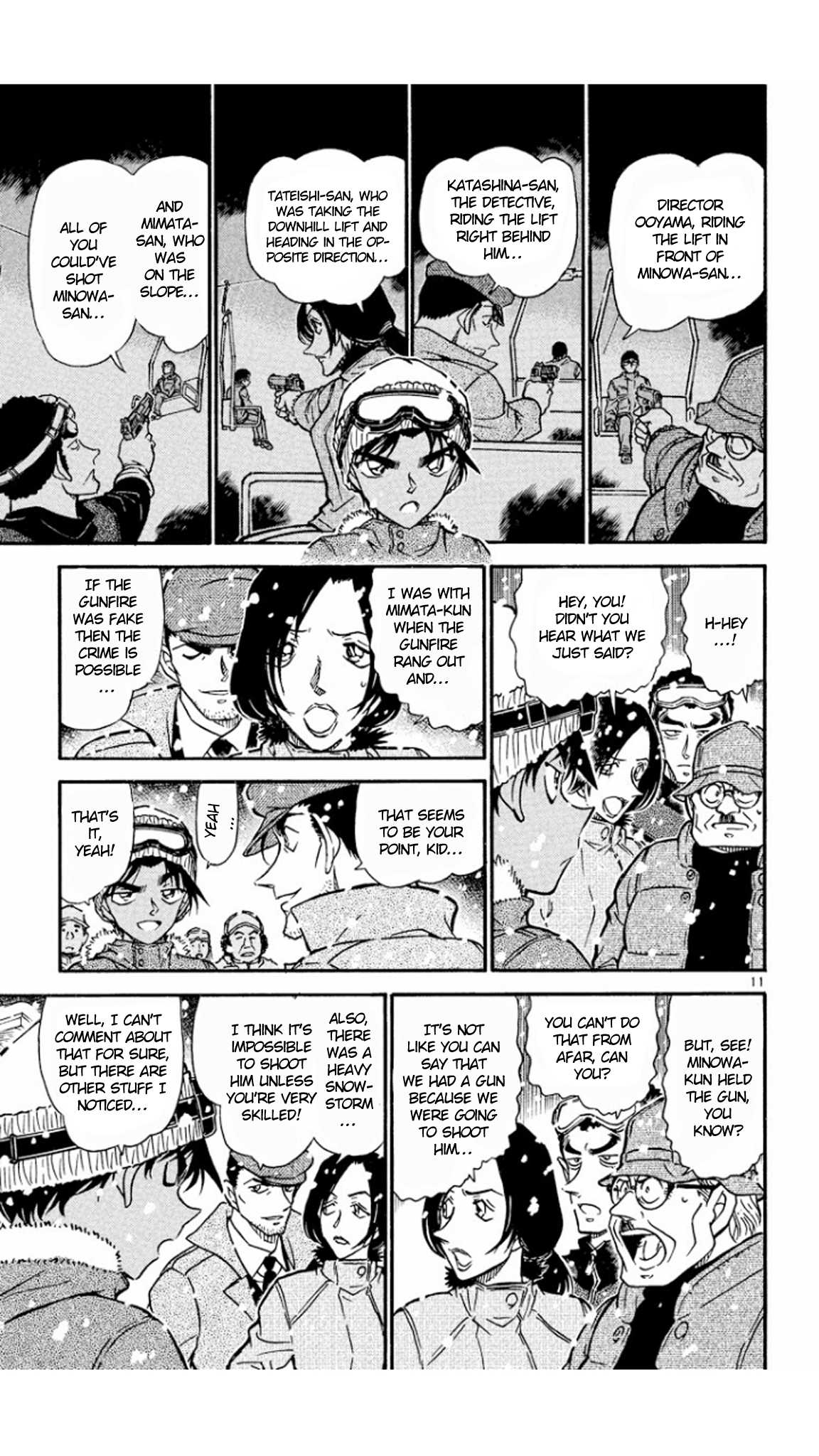 Detective Conan Chapter 520 page 12 - Chapter 520: The Mysterious Lift