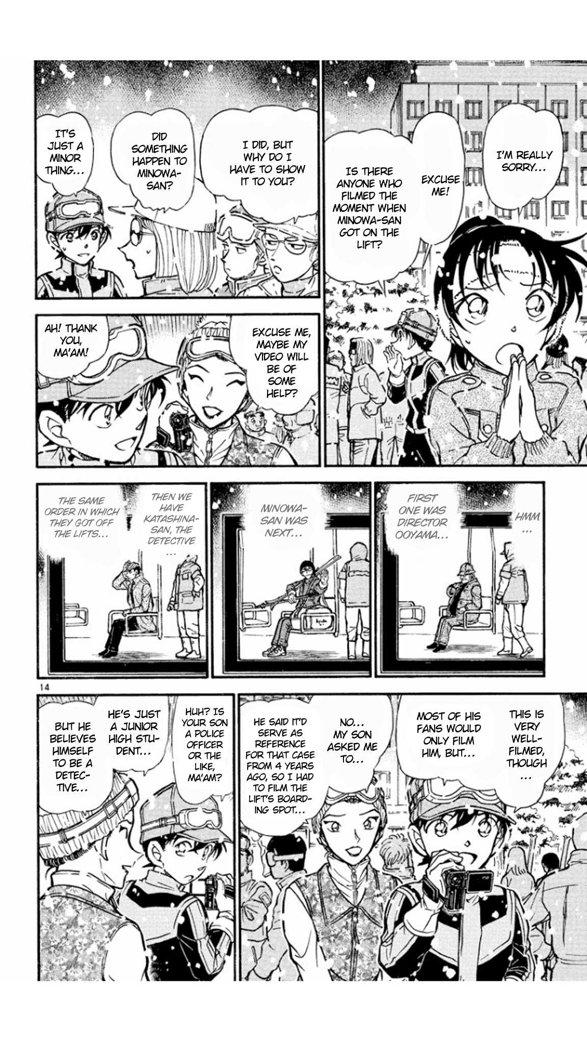 Detective Conan Chapter 520 page 15 - Chapter 520: The Mysterious Lift