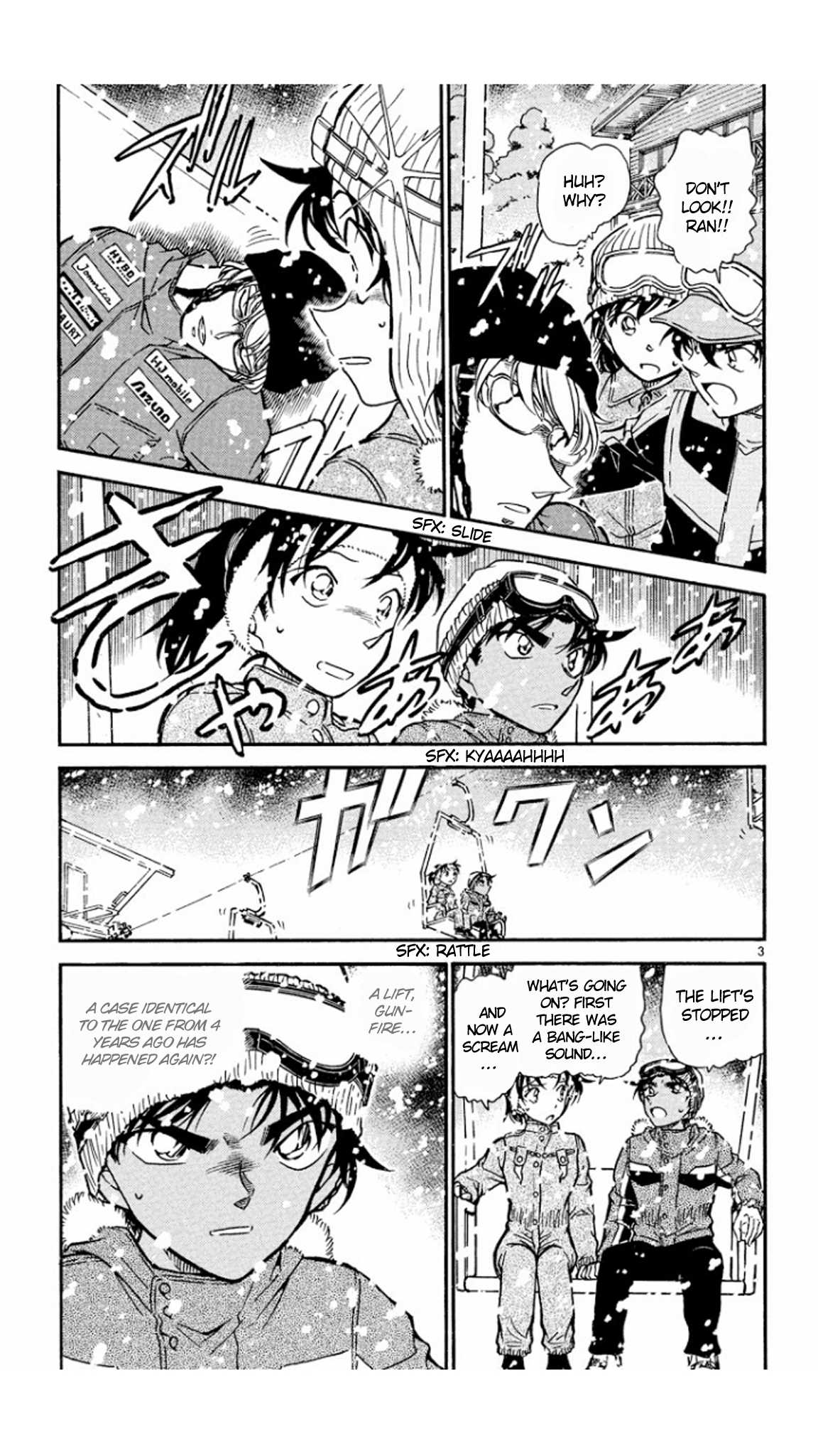 Detective Conan Chapter 520 page 4 - Chapter 520: The Mysterious Lift