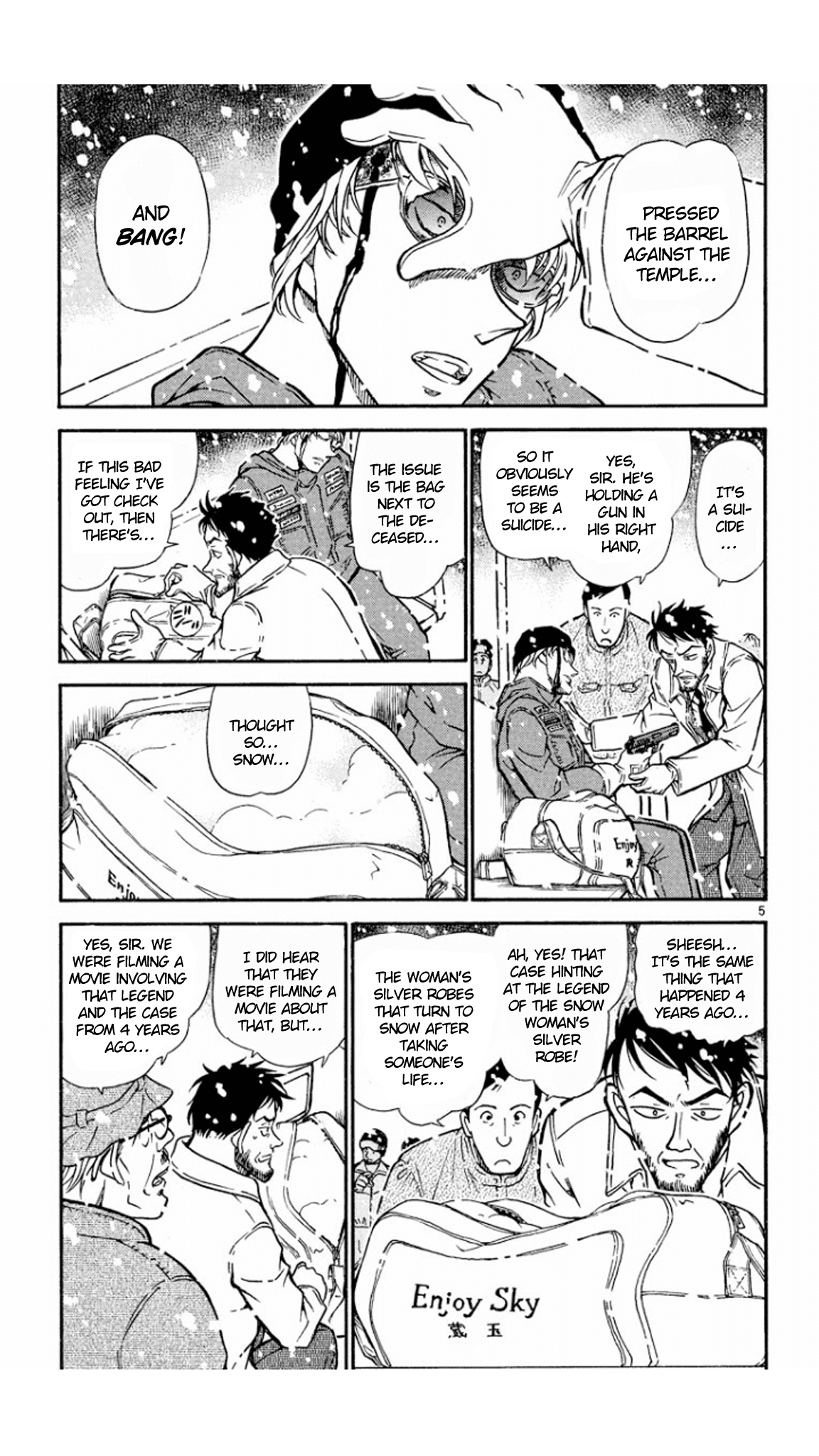 Detective Conan Chapter 520 page 6 - Chapter 520: The Mysterious Lift