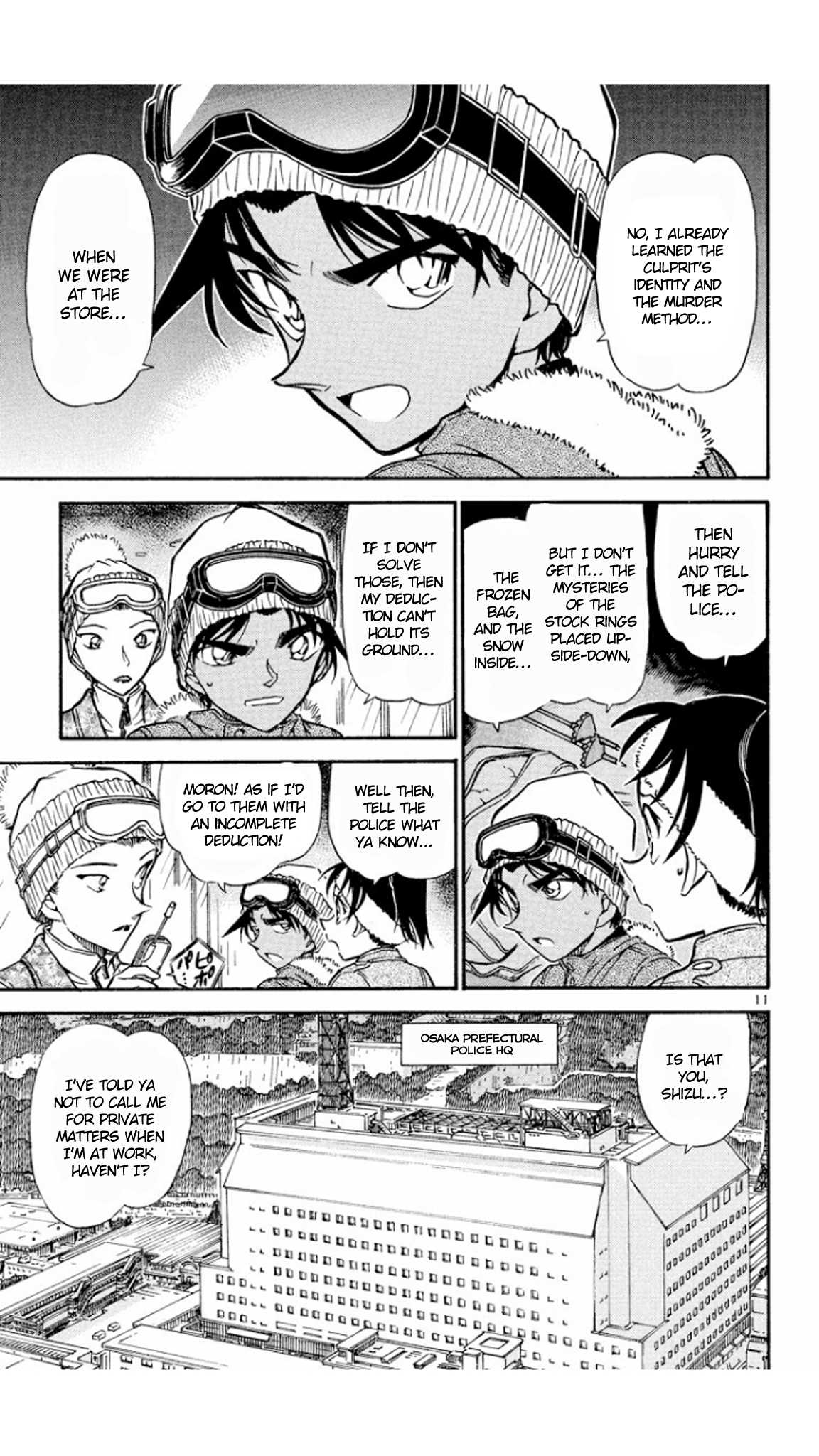 Detective Conan Chapter 521 page 12 - Chapter 521: The Legend of the Snow Woman's Silver Robes