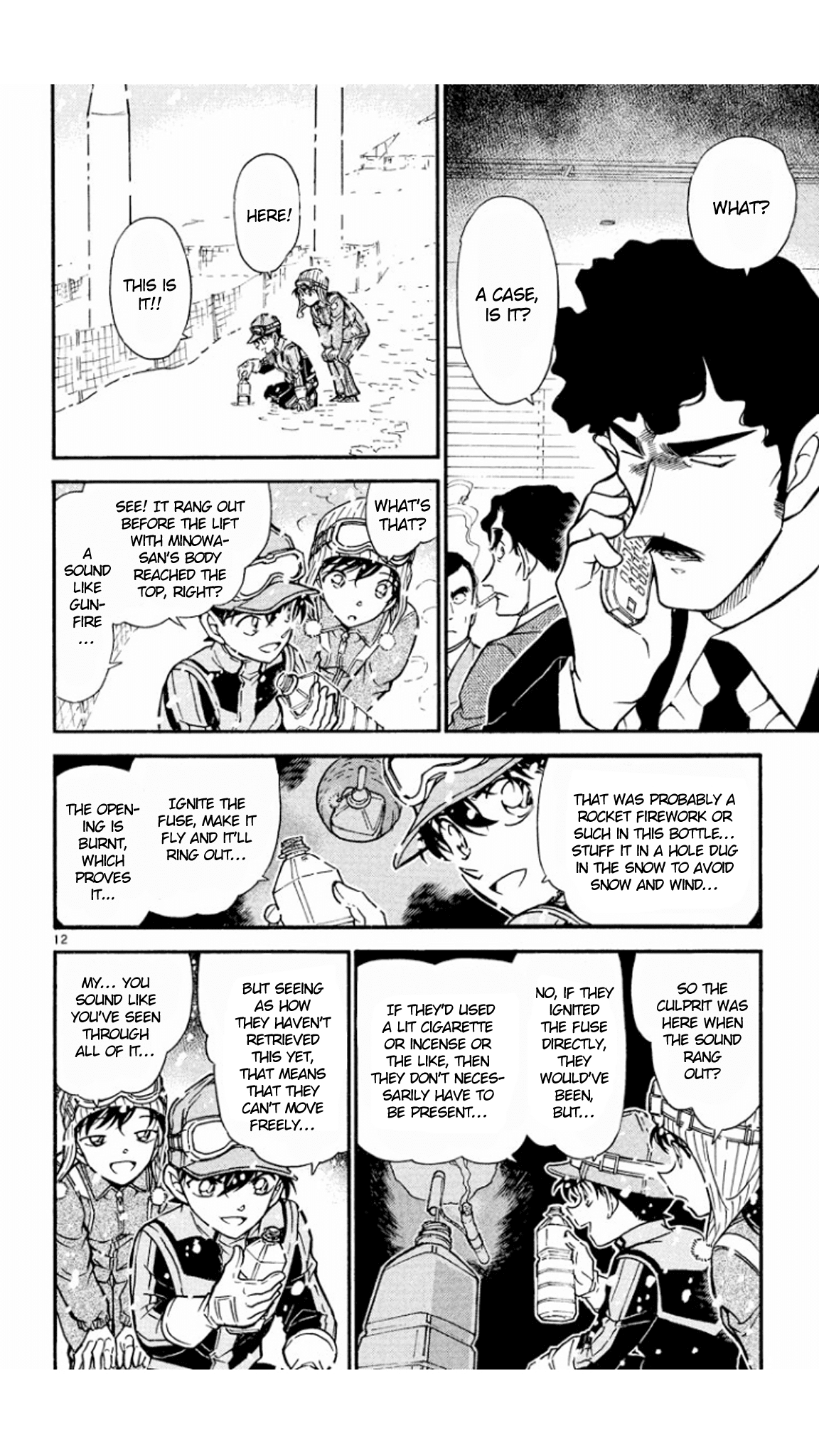 Detective Conan Chapter 521 page 13 - Chapter 521: The Legend of the Snow Woman's Silver Robes