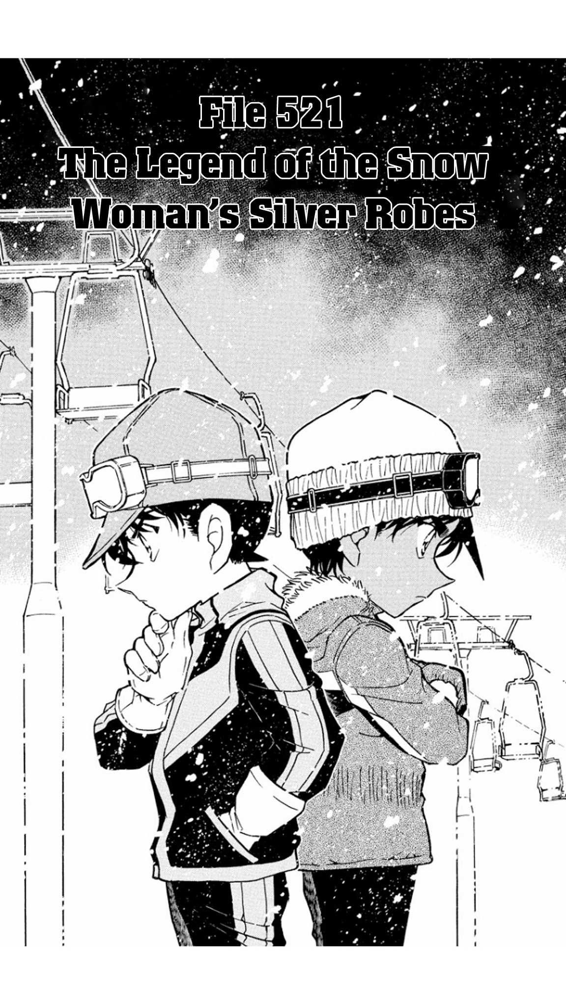 Detective Conan Chapter 521 page 2 - Chapter 521: The Legend of the Snow Woman's Silver Robes