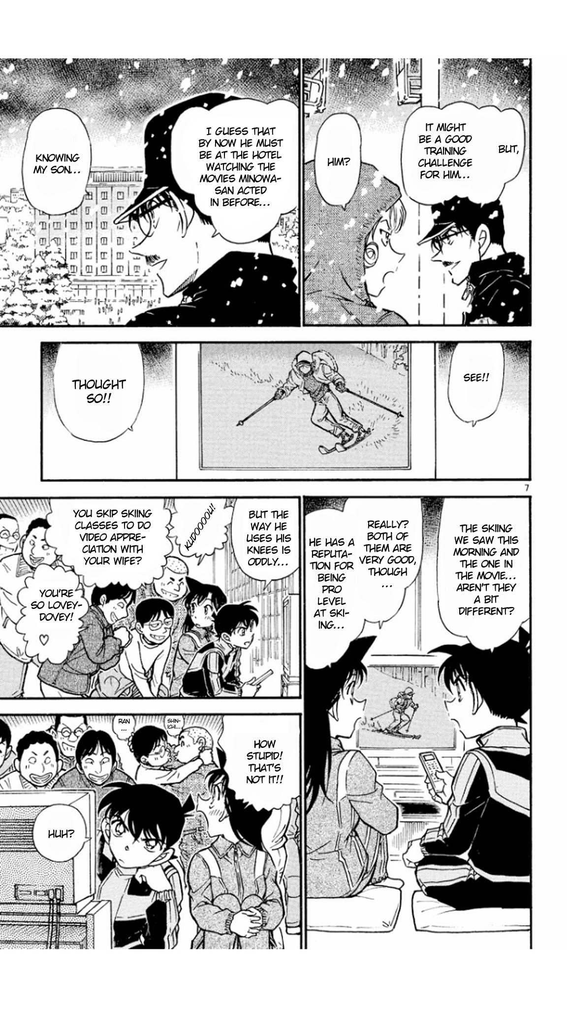 Detective Conan Chapter 521 page 8 - Chapter 521: The Legend of the Snow Woman's Silver Robes