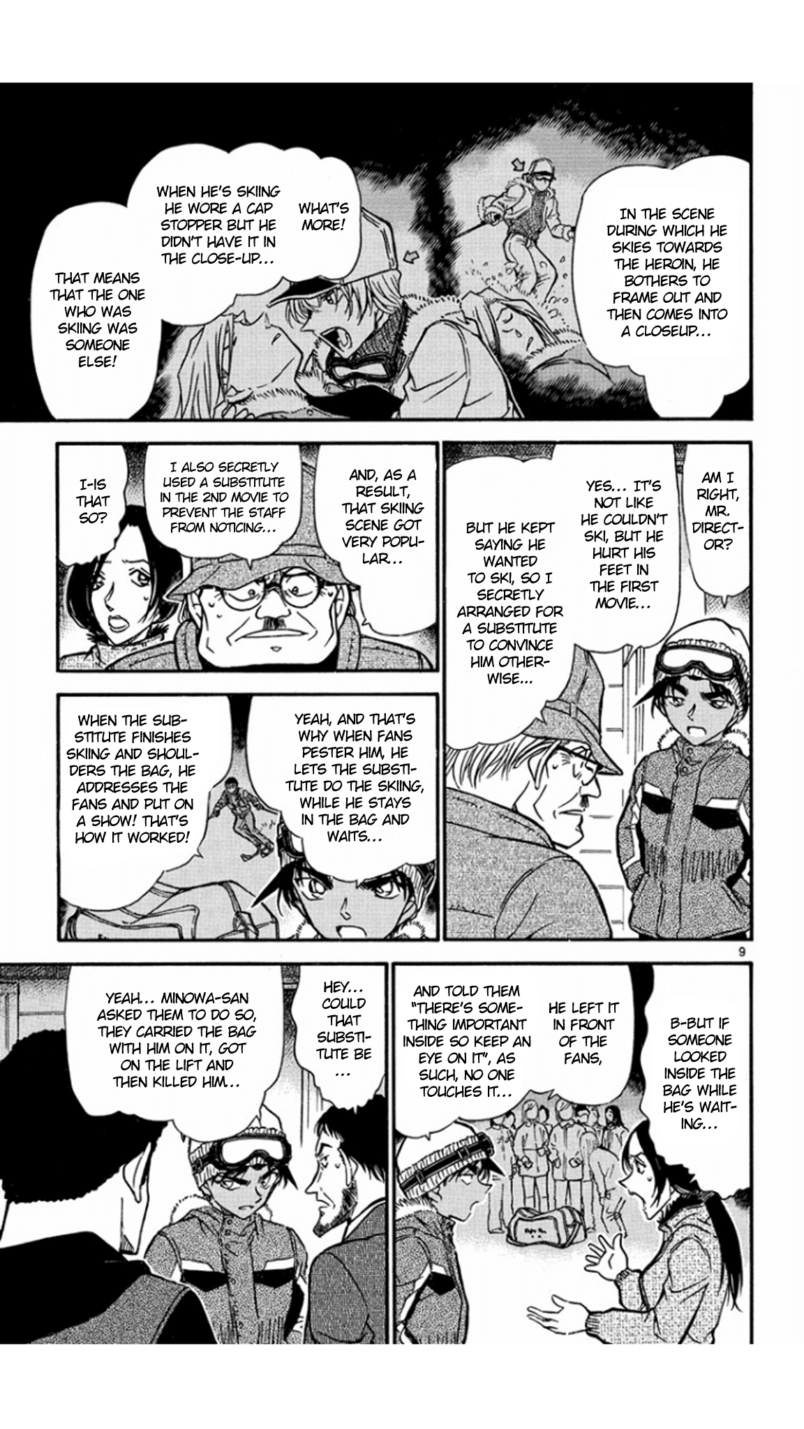 Detective Conan Chapter 522 page 10 - Chapter 522: The Revenge Within the Snowstorm