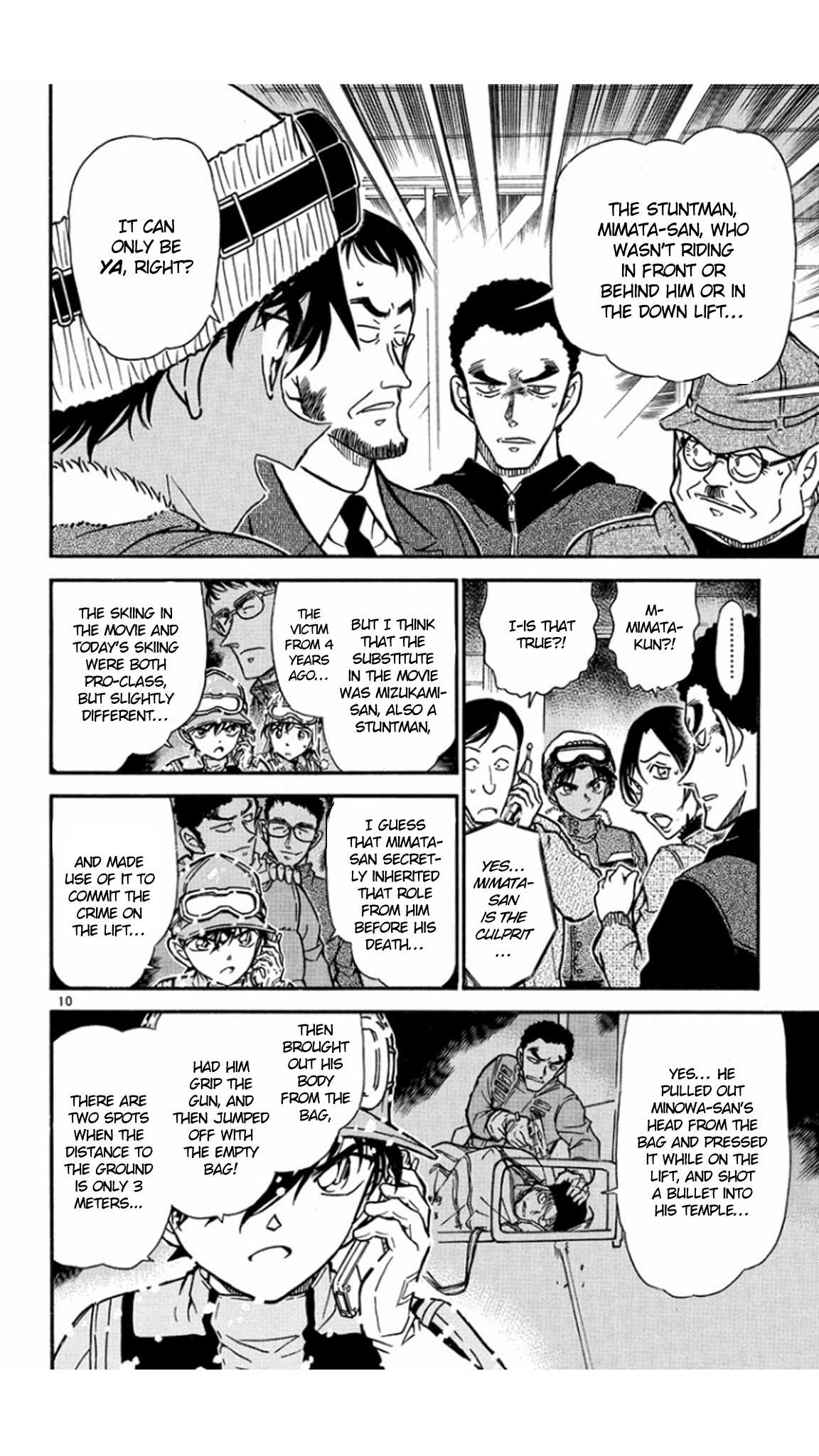 Detective Conan Chapter 522 page 11 - Chapter 522: The Revenge Within the Snowstorm