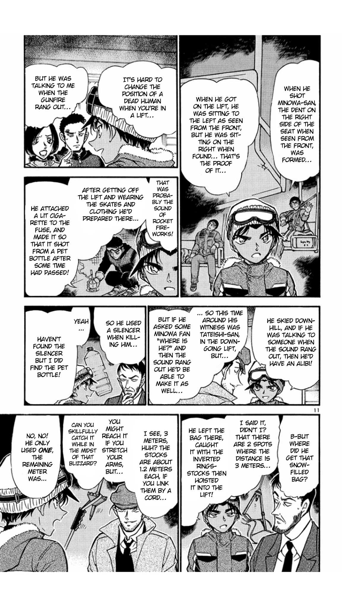 Detective Conan Chapter 522 page 12 - Chapter 522: The Revenge Within the Snowstorm
