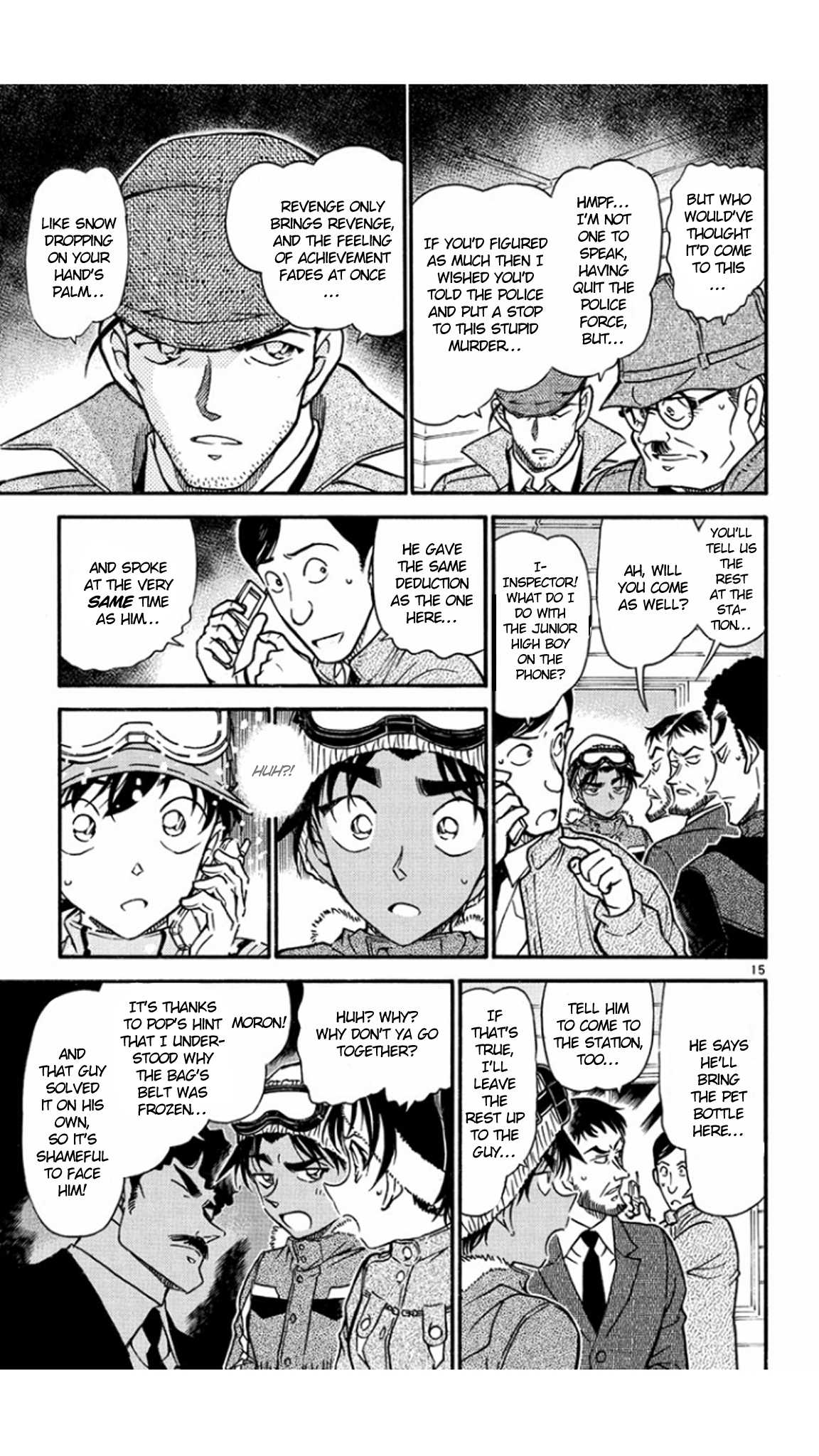 Detective Conan Chapter 522 page 16 - Chapter 522: The Revenge Within the Snowstorm