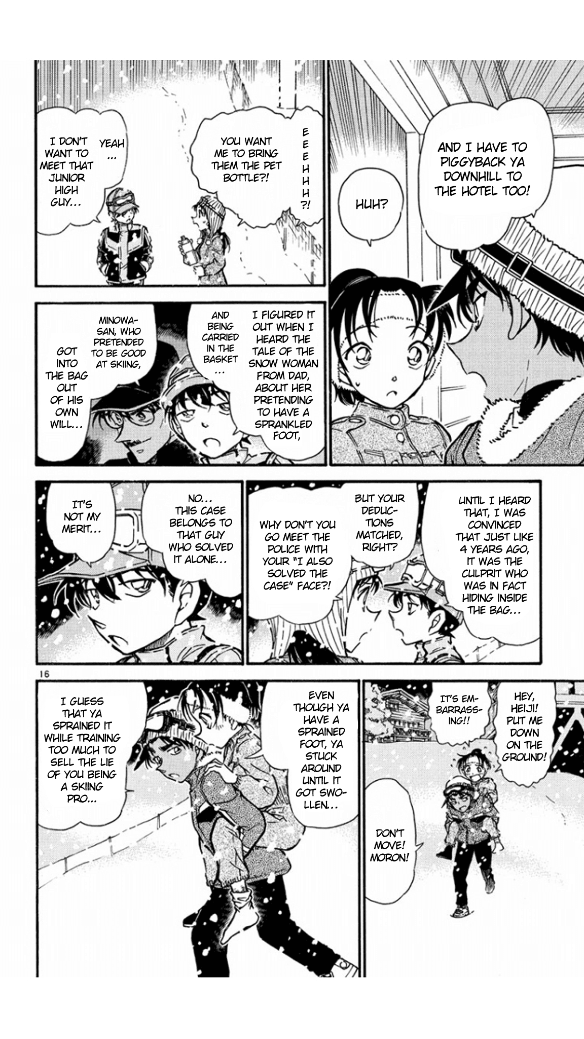Detective Conan Chapter 522 page 17 - Chapter 522: The Revenge Within the Snowstorm