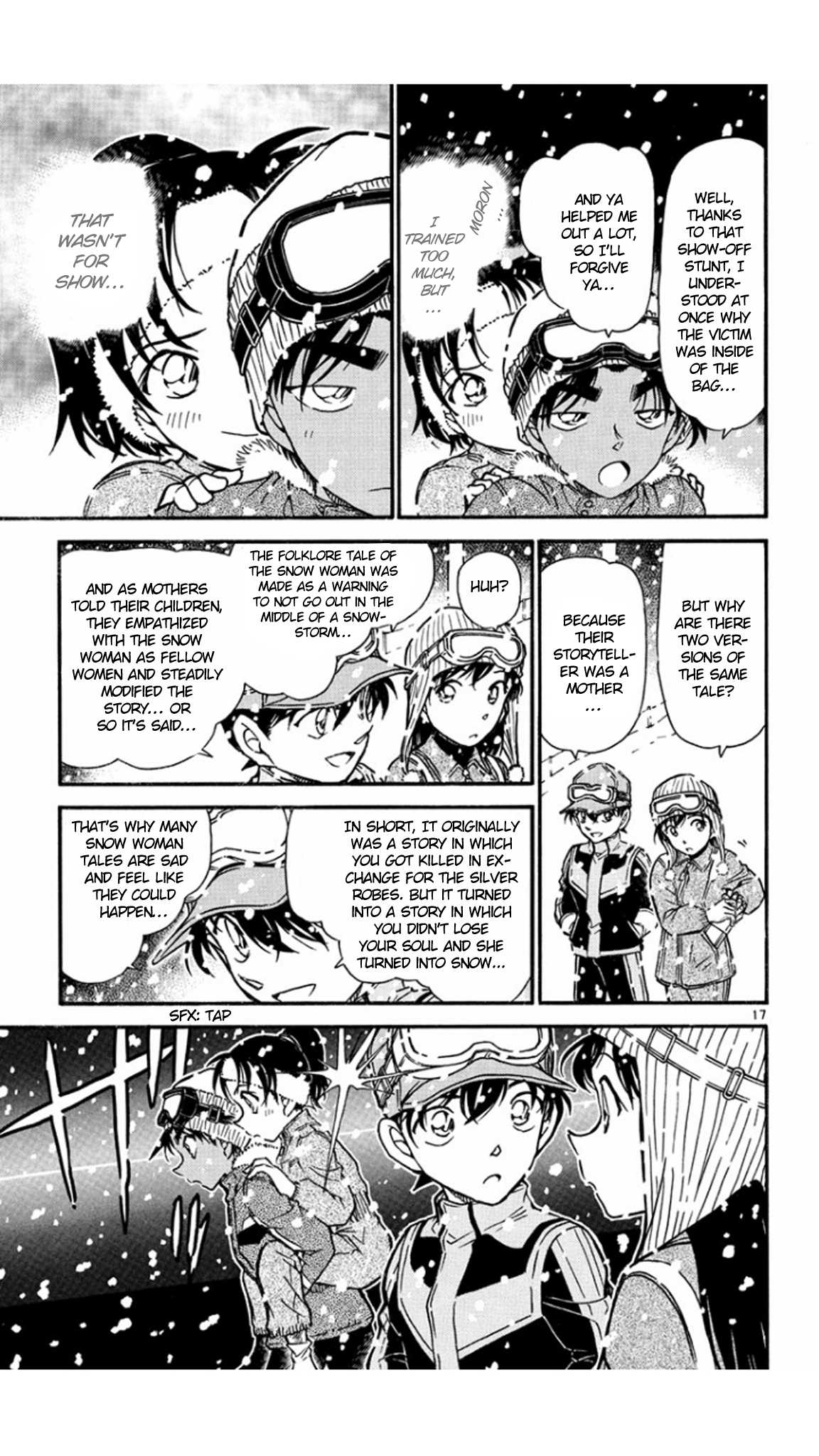 Detective Conan Chapter 522 page 18 - Chapter 522: The Revenge Within the Snowstorm