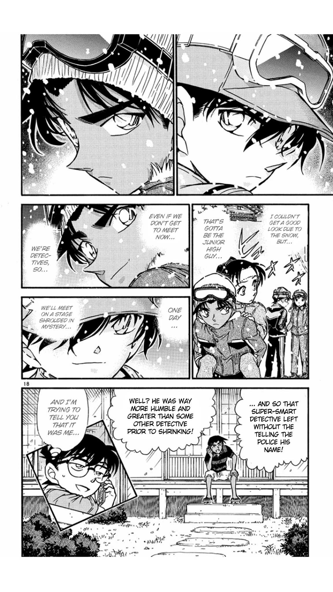 Detective Conan Chapter 522 page 19 - Chapter 522: The Revenge Within the Snowstorm