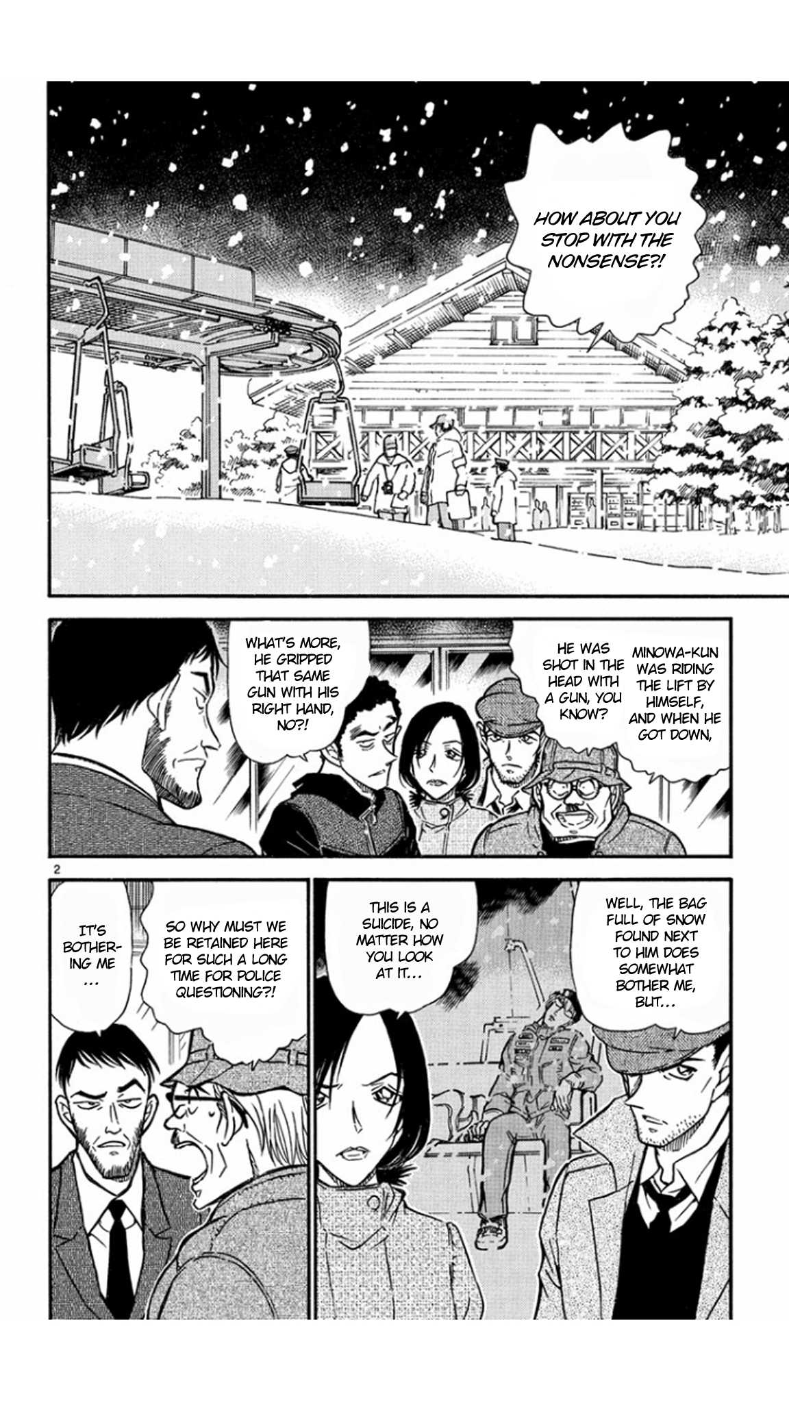 Detective Conan Chapter 522 page 3 - Chapter 522: The Revenge Within the Snowstorm