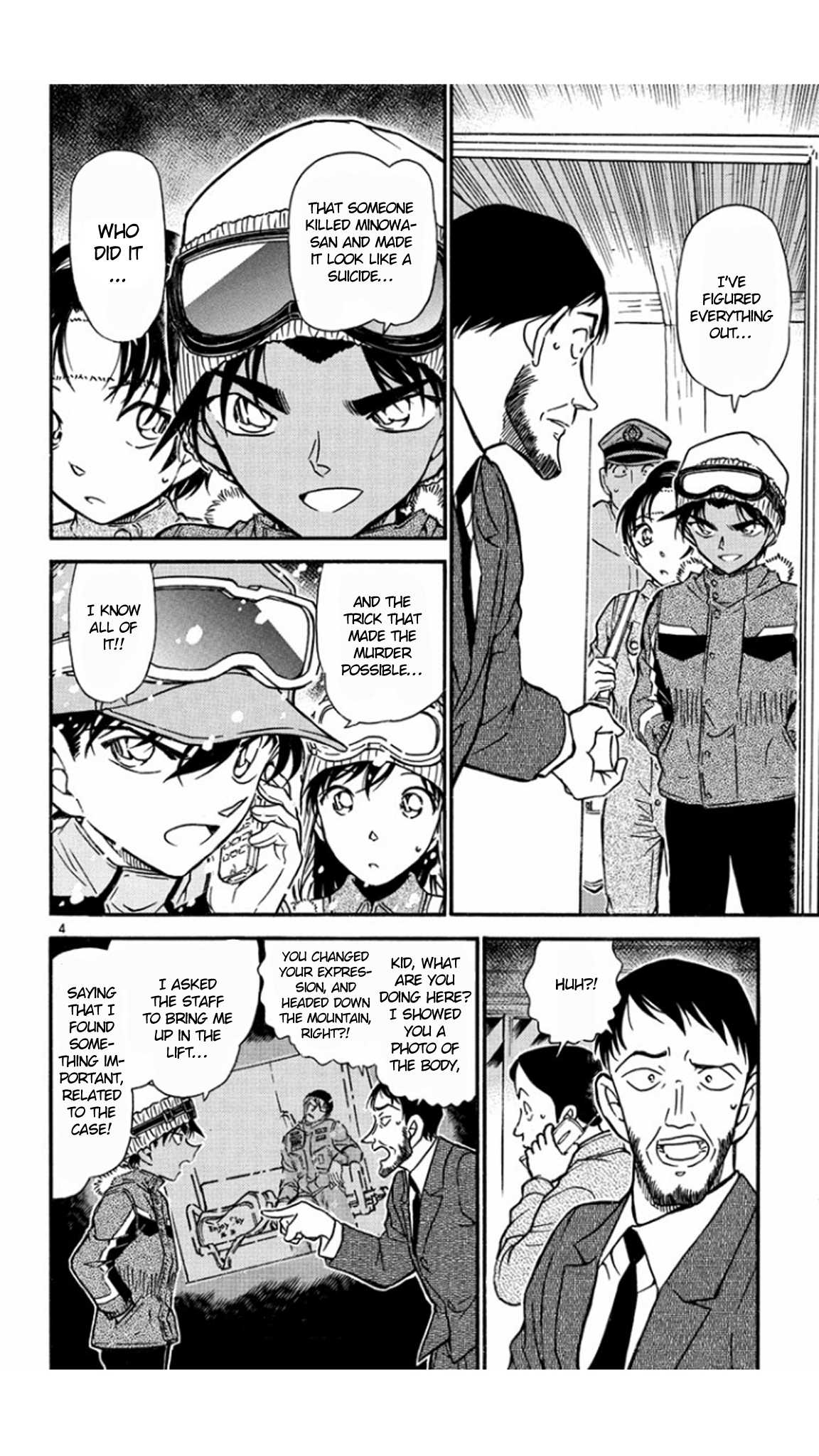 Detective Conan Chapter 522 page 5 - Chapter 522: The Revenge Within the Snowstorm