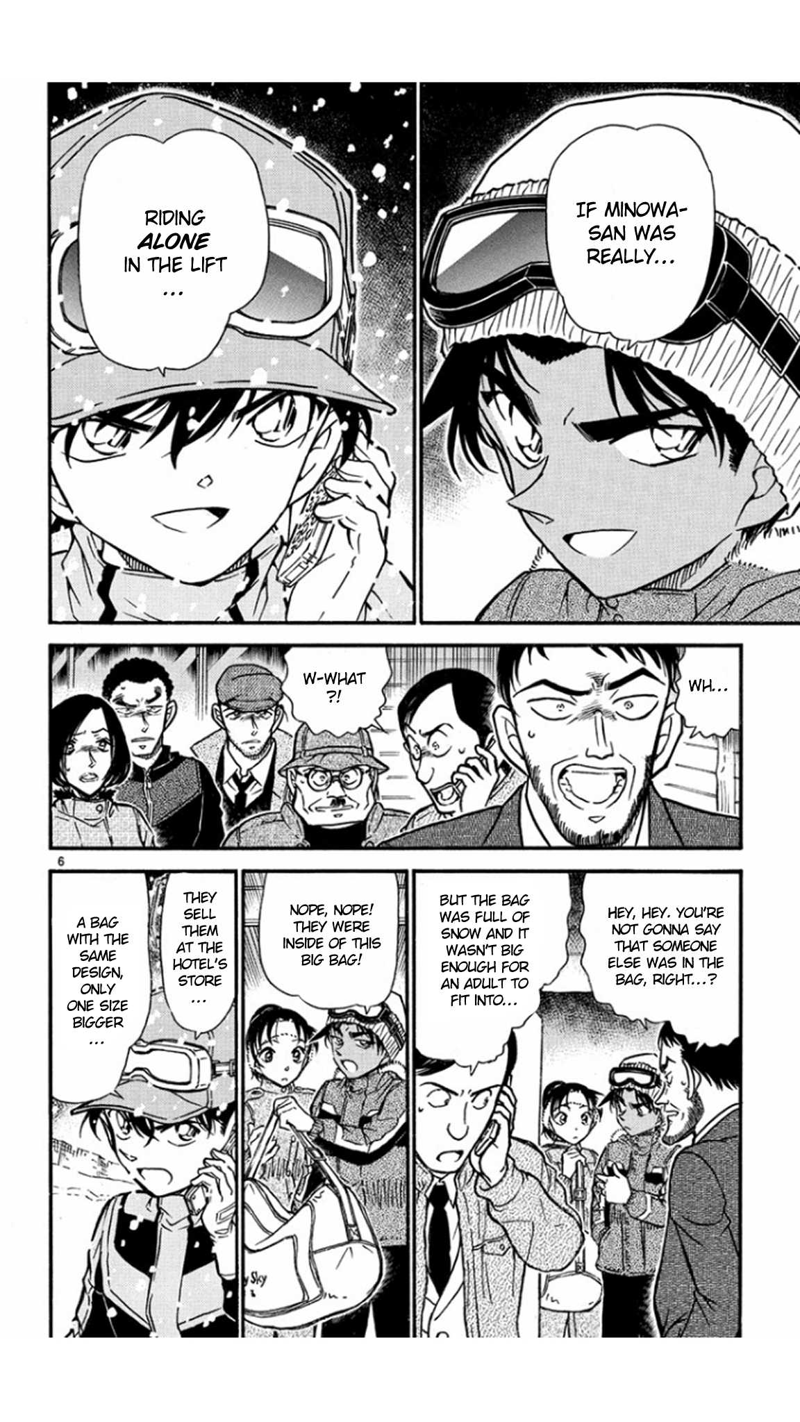Detective Conan Chapter 522 page 7 - Chapter 522: The Revenge Within the Snowstorm