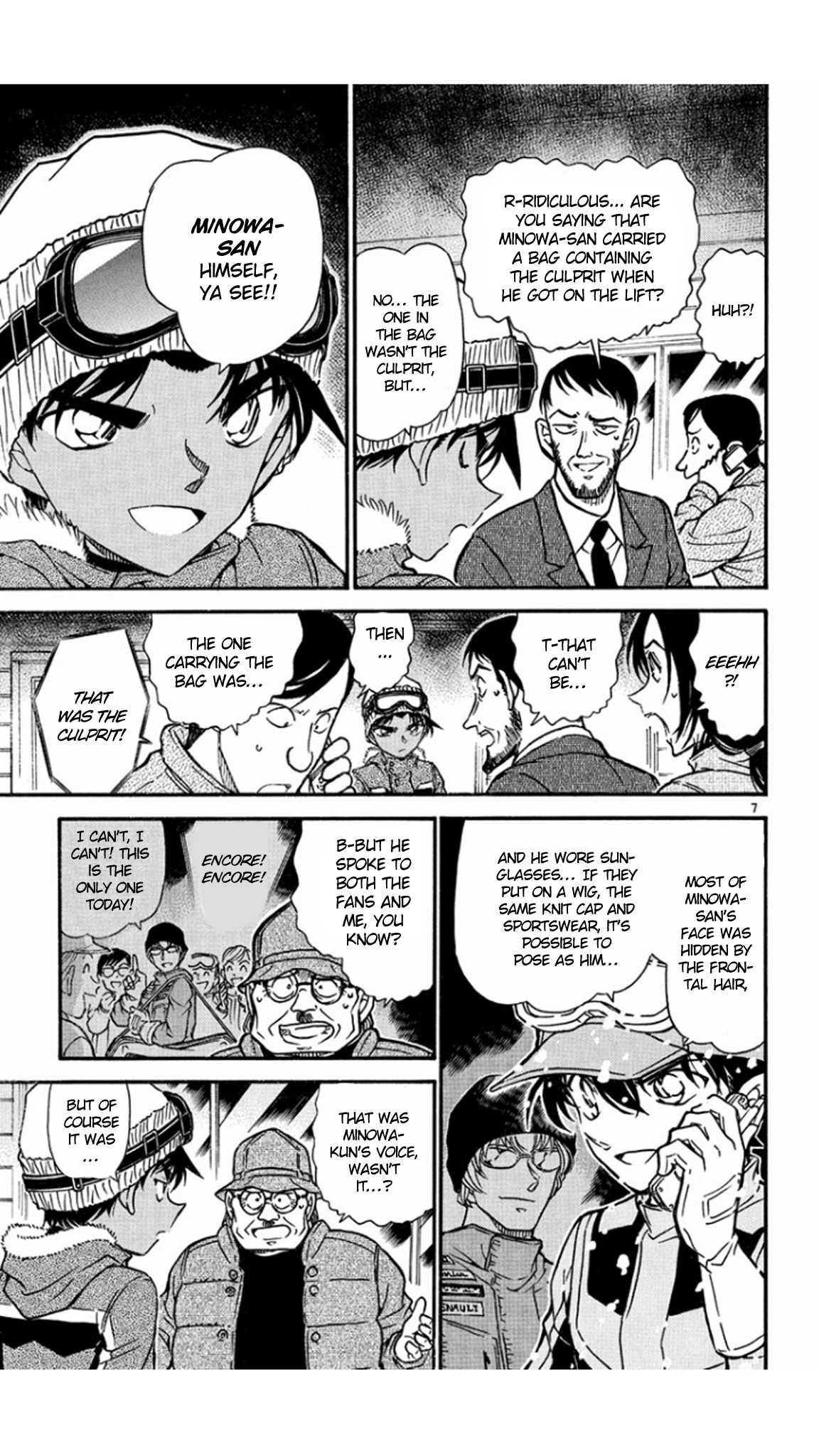 Detective Conan Chapter 522 page 8 - Chapter 522: The Revenge Within the Snowstorm