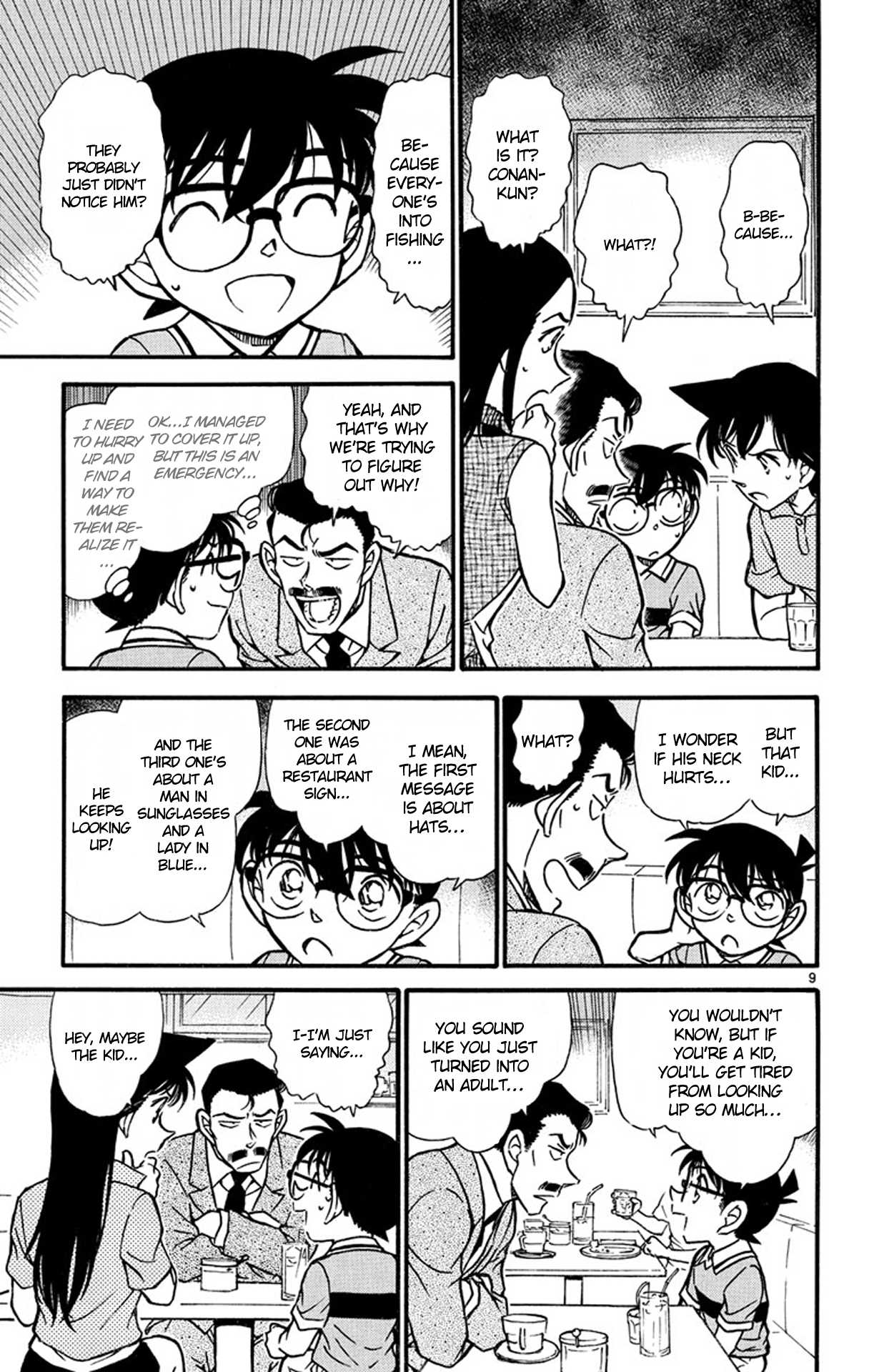 Detective Conan Chapter 523 page 10 - Chapter 523: Fish Incident