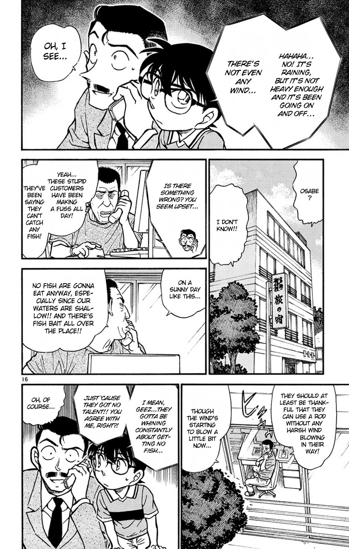 Detective Conan Chapter 523 page 17 - Chapter 523: Fish Incident