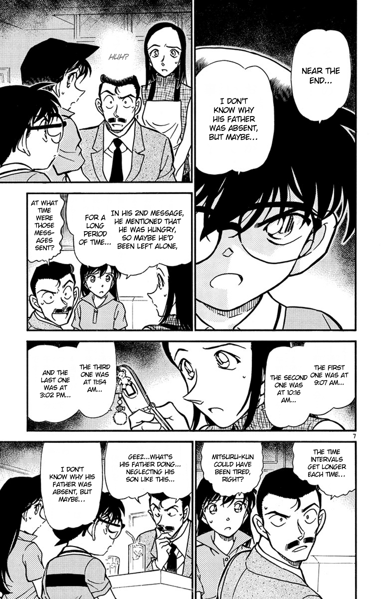 Detective Conan Chapter 523 page 8 - Chapter 523: Fish Incident