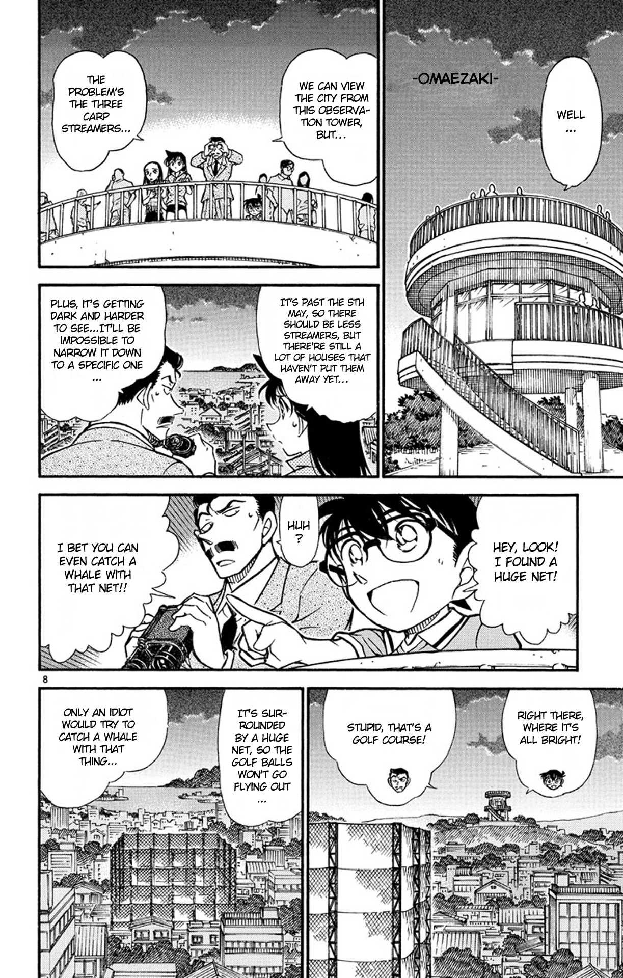 Detective Conan Chapter 524 page 9 - Chapter 524: Three Fish