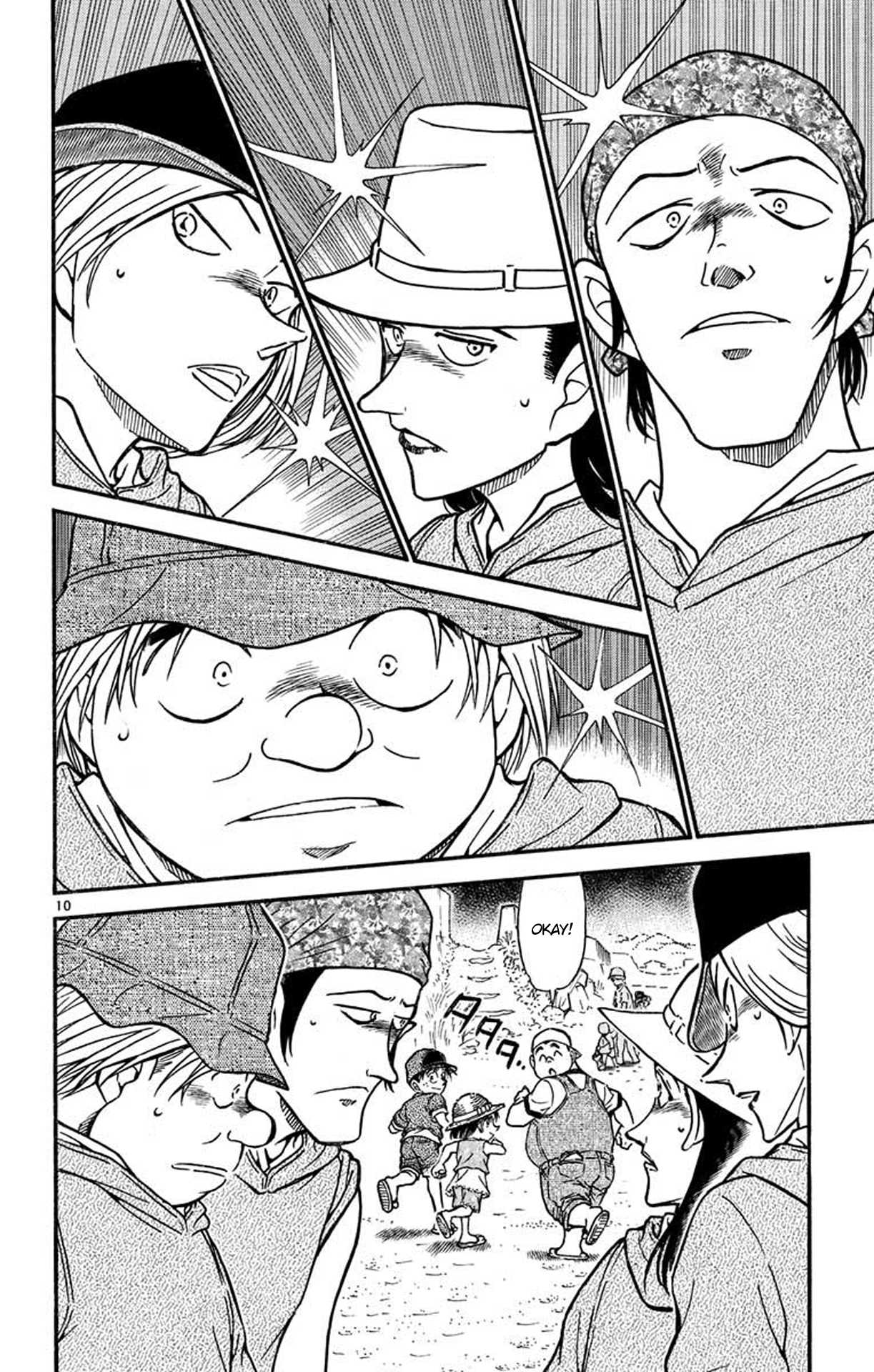 Detective Conan Chapter 525 page 11 - Chapter 525: Relaxing Shellfish Hunt