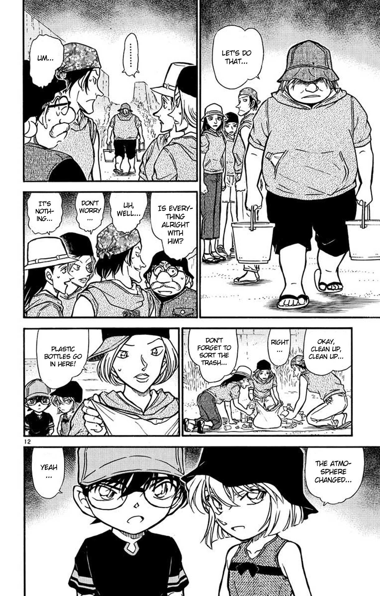 Detective Conan Chapter 525 page 13 - Chapter 525: Relaxing Shellfish Hunt