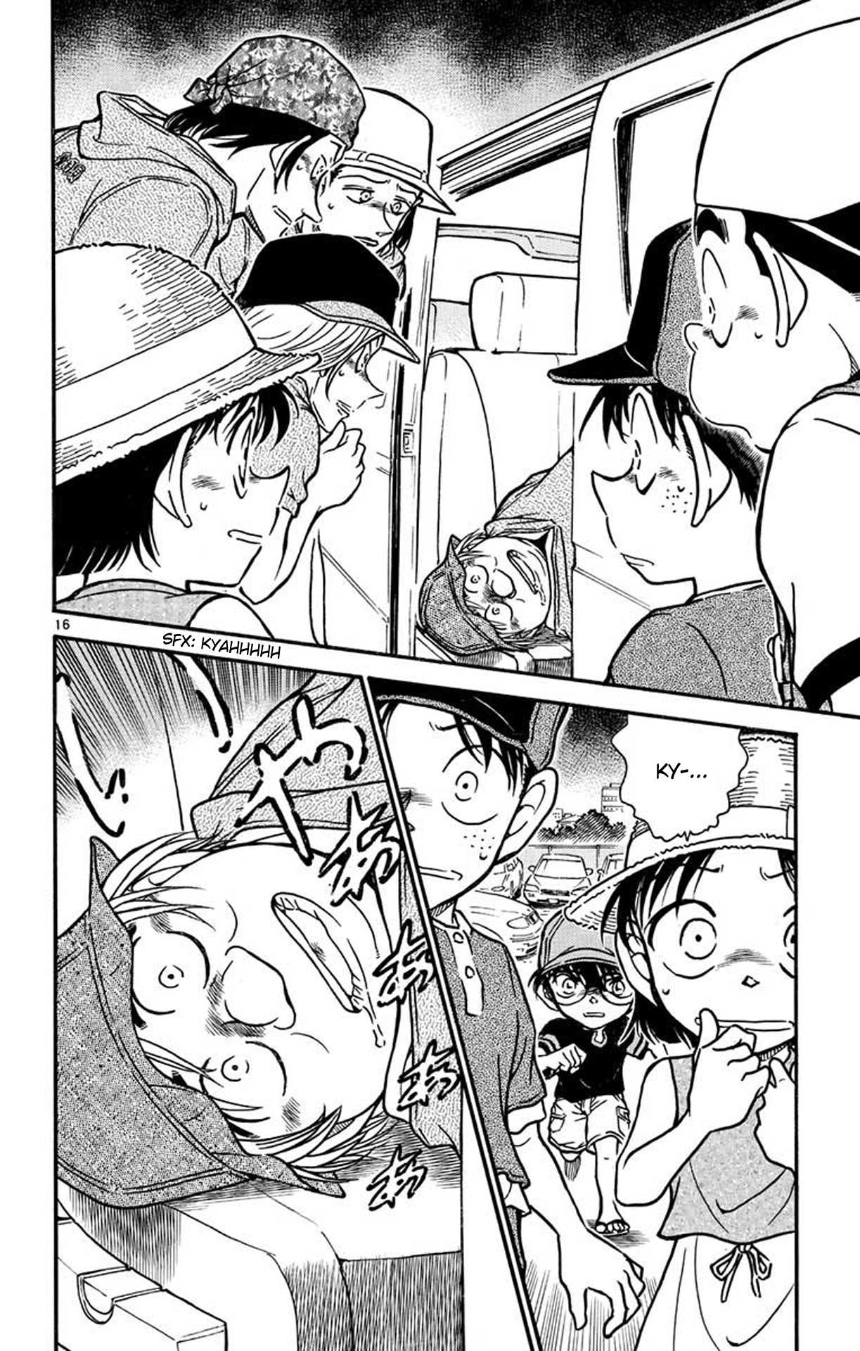 Detective Conan Chapter 525 page 17 - Chapter 525: Relaxing Shellfish Hunt